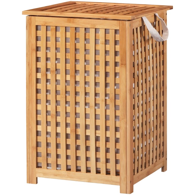 welltime Wäschekorb »Bambus«, Wäschesammler, Breite 40 cm online kaufen |  Jelmoli-Versand