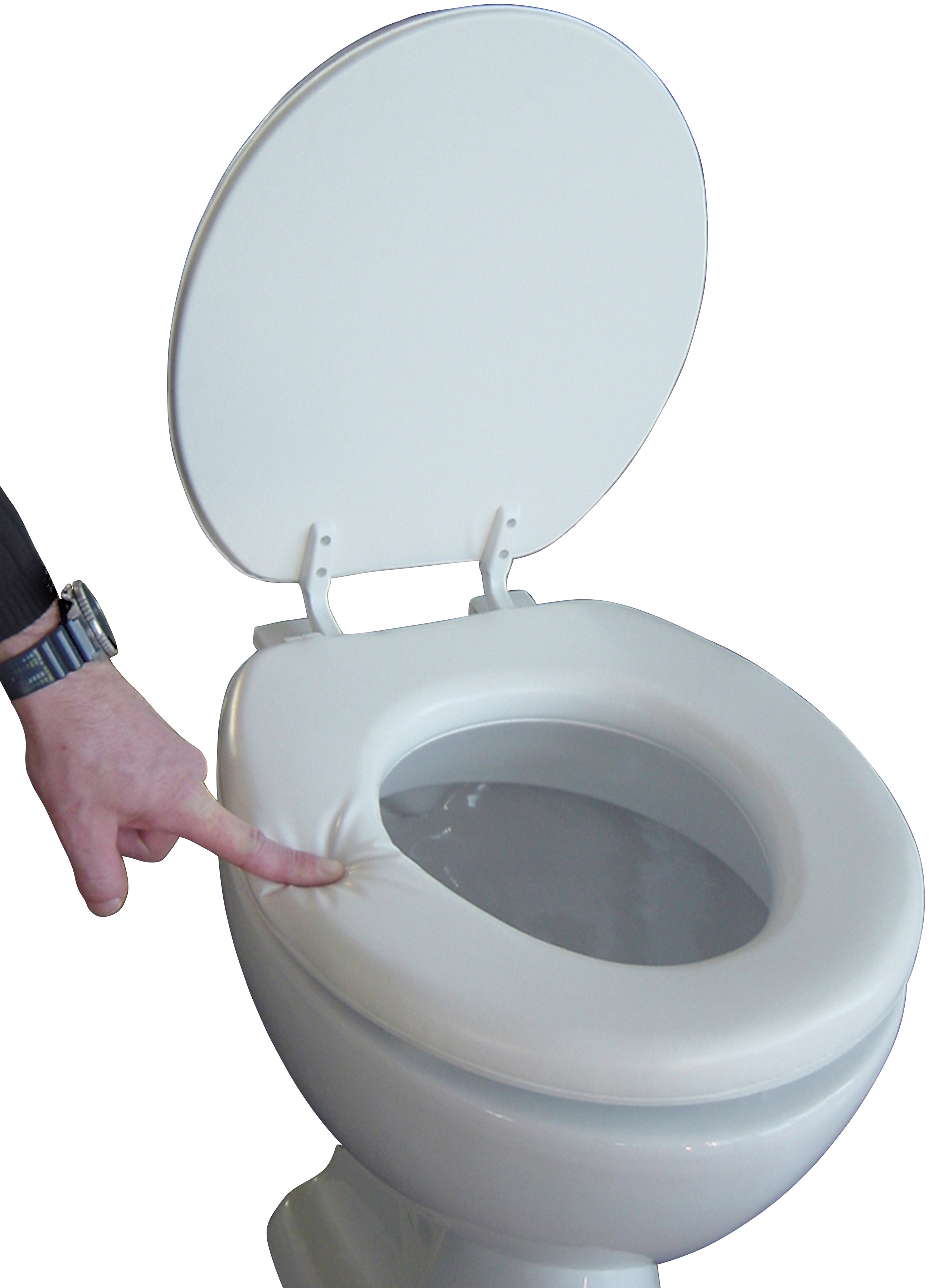 WC-Sitz »Soft«, gepolstert aus Schaumstoff
