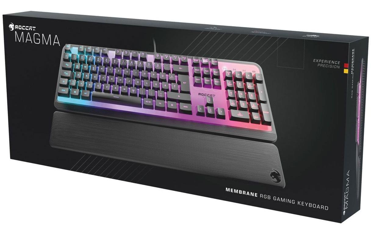 ROCCAT Gaming-Tastatur »Magma RGB Me«, Handgelenkauflage, RGB-Beleuchtung, Ziffernblock
