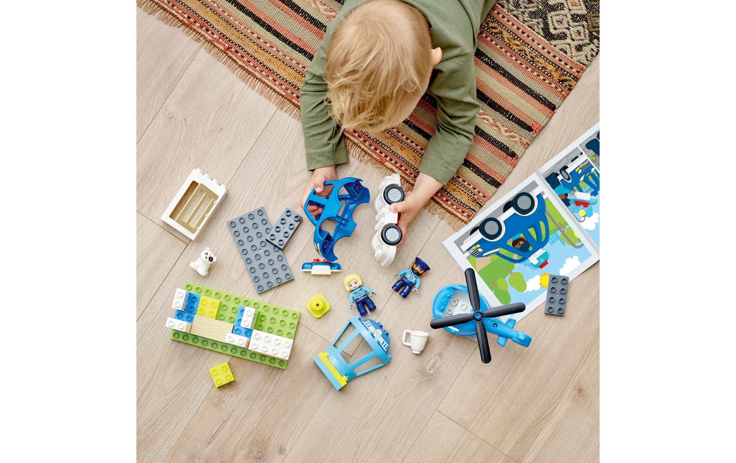 LEGO® Spielbausteine »LEGO DUPLO Polizeistation mit Hub«, (40 St.)