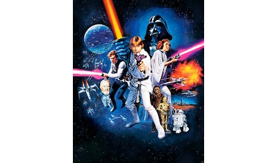 Vliestapete »Star Wars Poster Classic 1«, 200x250 cm (Breite x Höhe), Vliestapete, 100...