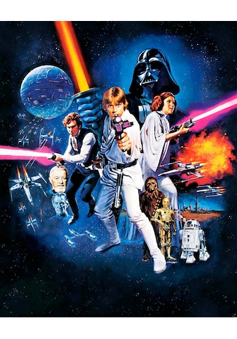 Vliestapete »Star Wars Poster Classic 1«, 200x250 cm (Breite x Höhe), Vliestapete, 100...