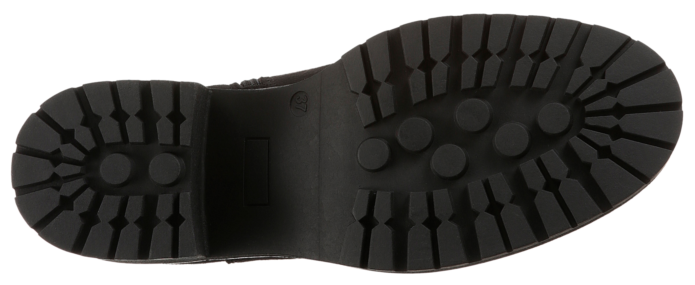 Aniston SHOES Chelseaboots, Stiefelette mit Reissverschluss und Stretcheinsatz - NEUE KOLLEKTION