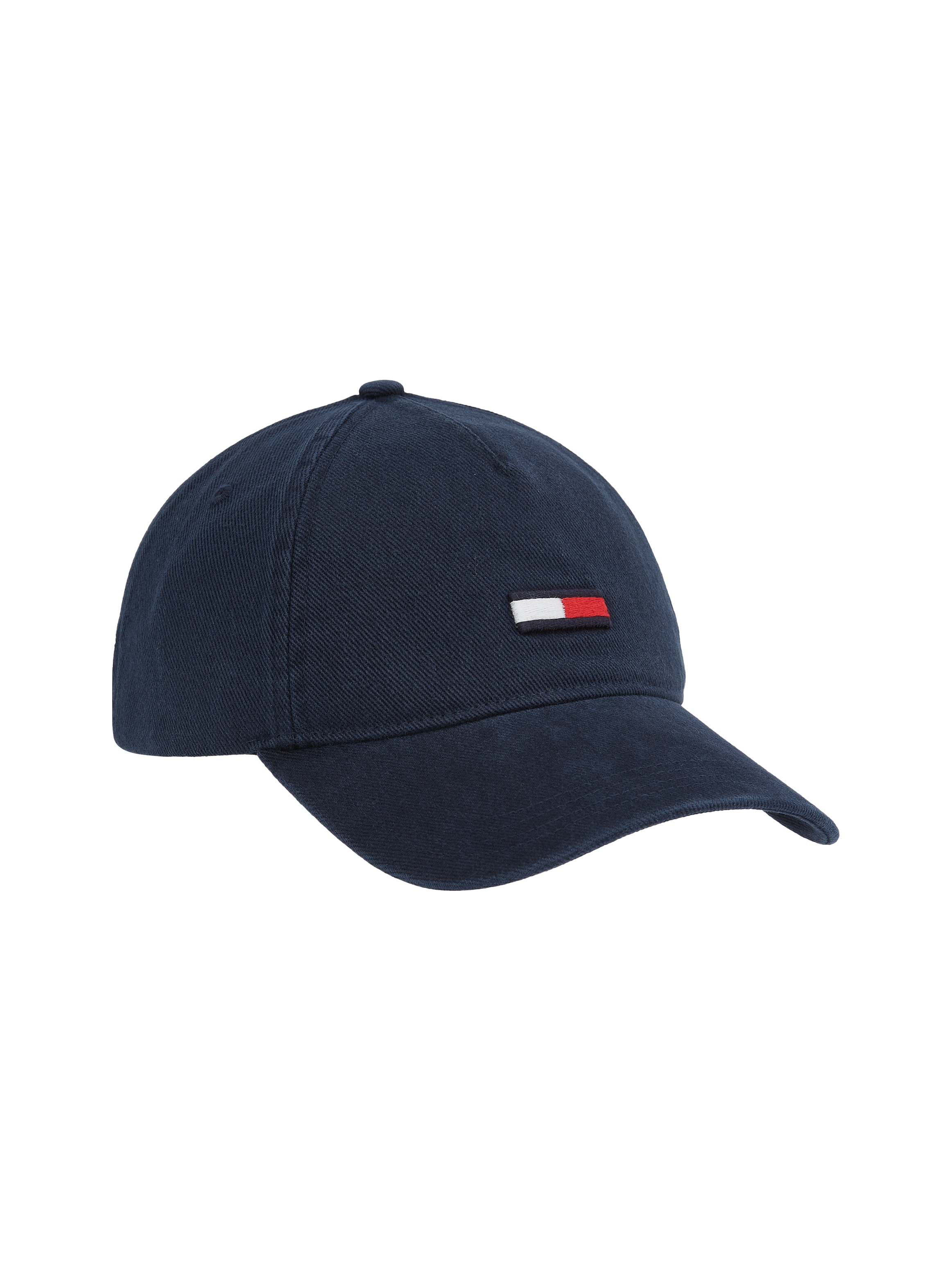 Tommy Jeans Baseball Cap »TJM ELONGATED FLAG DENIM CAP«, mit Logostickerei