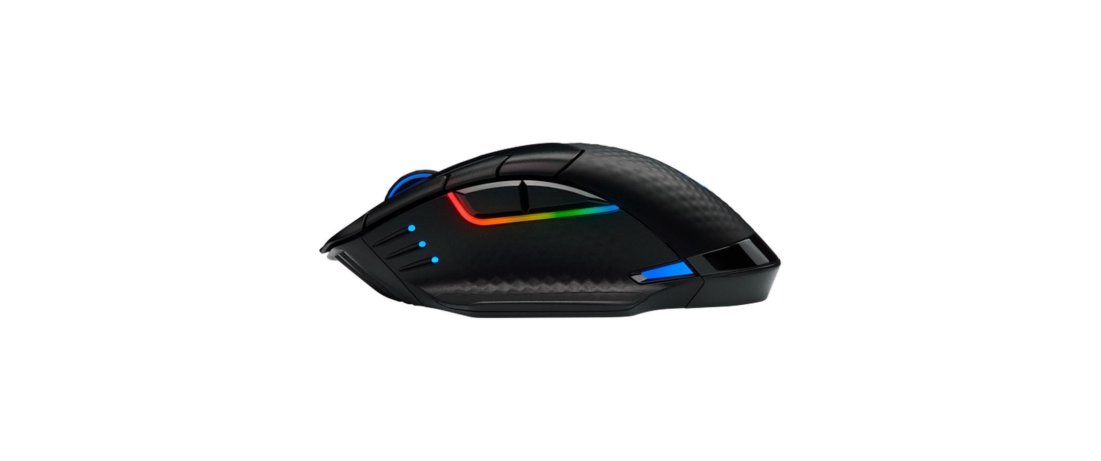 Corsair Gaming-Maus »Corsair Dark Core RGB Pro schwarz«, kabellos