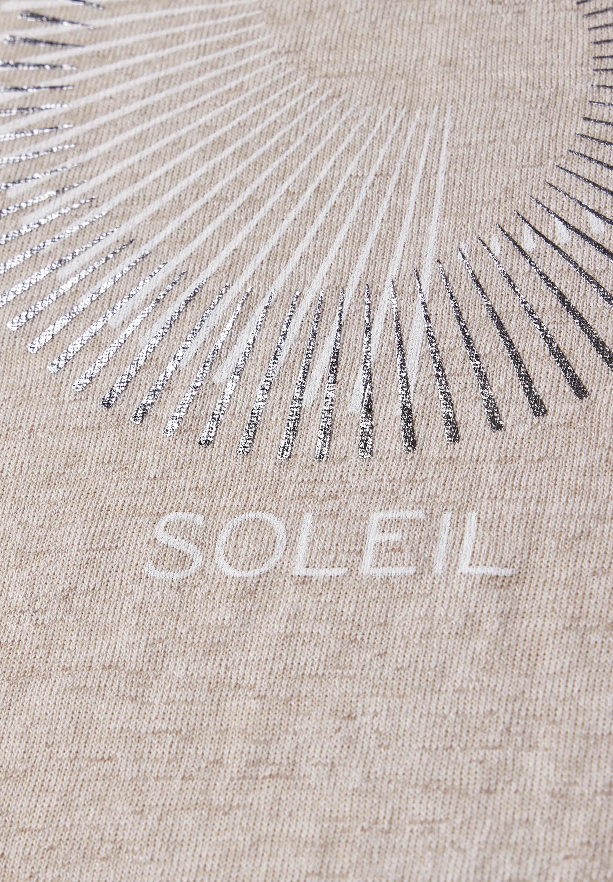 STREET ONE T-Shirt, mit Folien-Print
