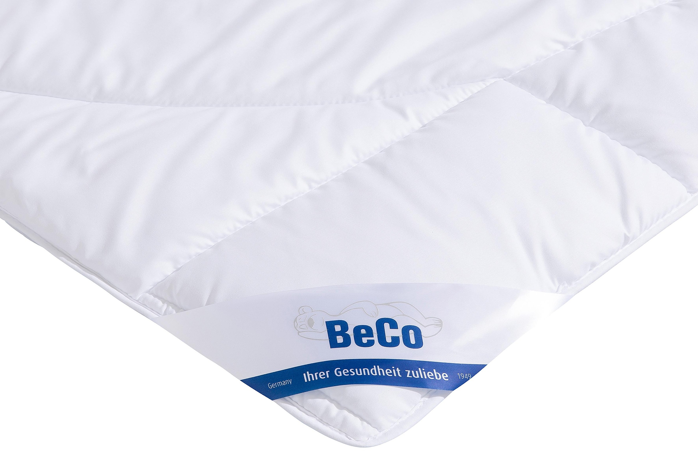 Beco Microfaserbettdecke "Medibett, Bettdecken für Sommer und Winter, in zwei Bezugsvarianten" warm Füllung Polyester 1 Stk. tlg. Bettdecke 135x200 cm, allergiker geeignet (Hausstauballergiker)