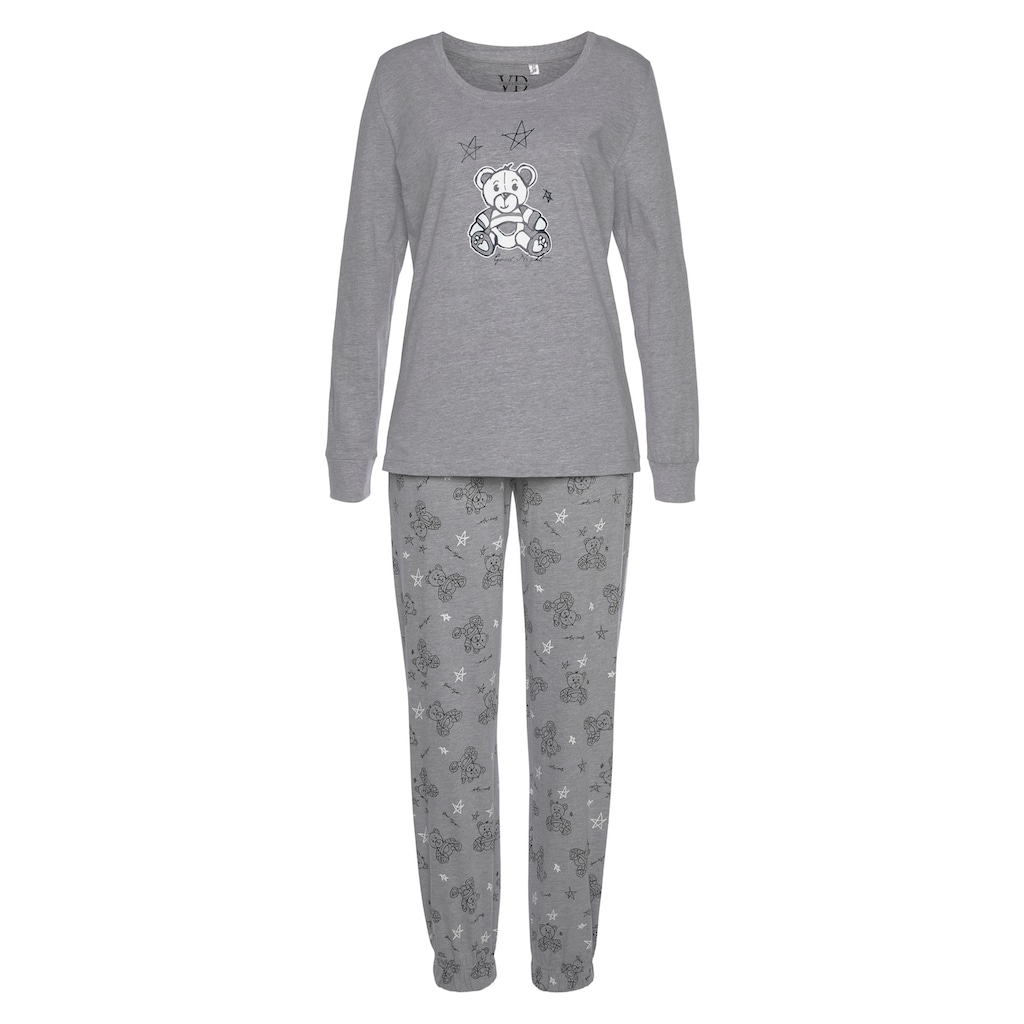 Vivance Dreams Pyjama, (2 tlg.)