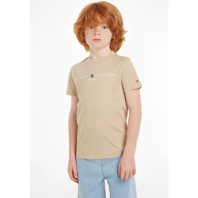 ✵ Tommy Hilfiger T-Shirt »U ESSENTIAL TEE S/S«, mit Logodruck online kaufen  | Jelmoli-Versand