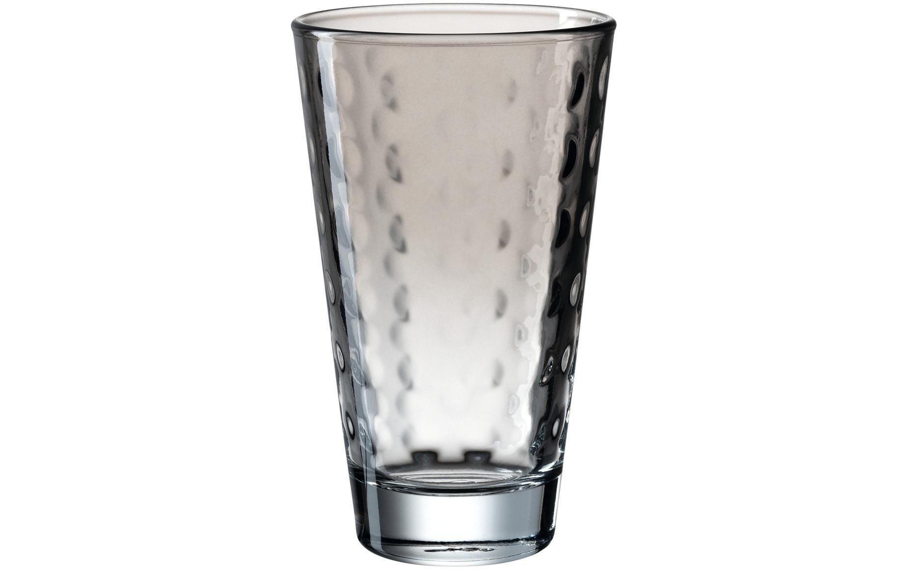 LEONARDO Glas »Optic Pastell, 300ml«, (6 tlg.)
