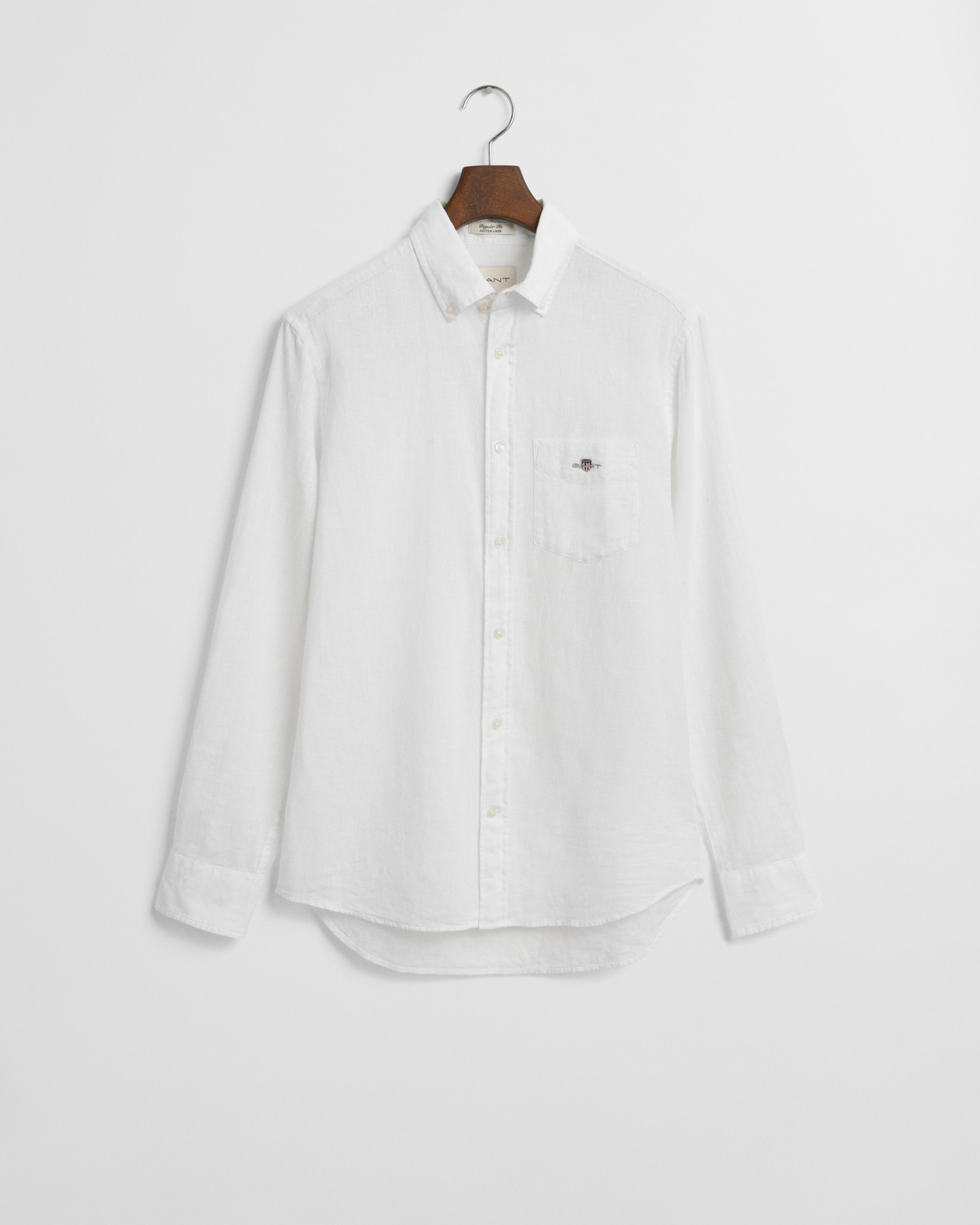 Gant Langarmhemd »REG COTTON LINEN SHIRT«