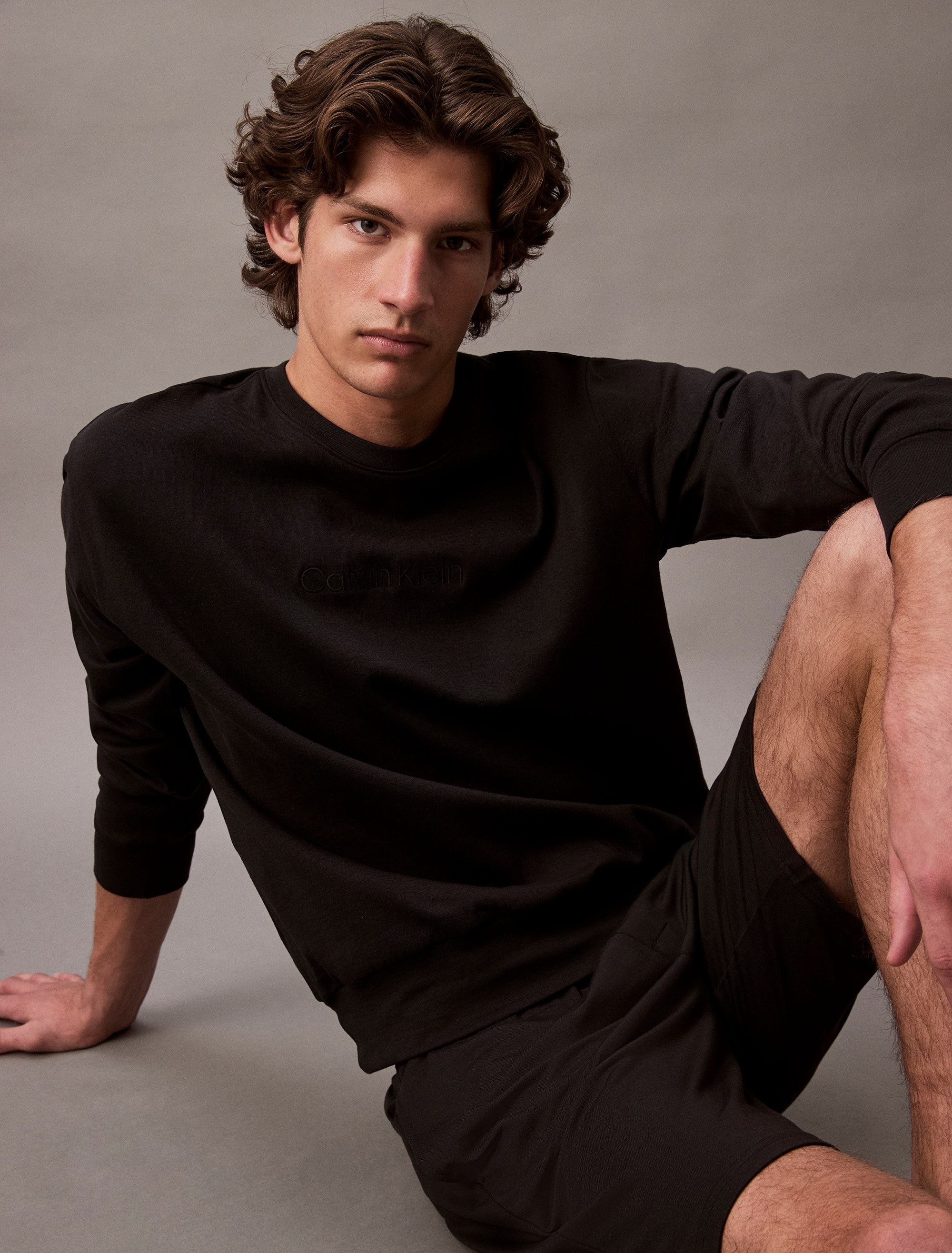 Calvin Klein Underwear Sweatshirt »L/S SWEATSHIRT«, mit Logo-Stickerei