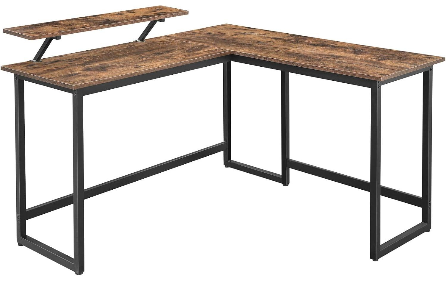 VASAGLE Schreibtisch "in L-Form 140 x 130 cm"