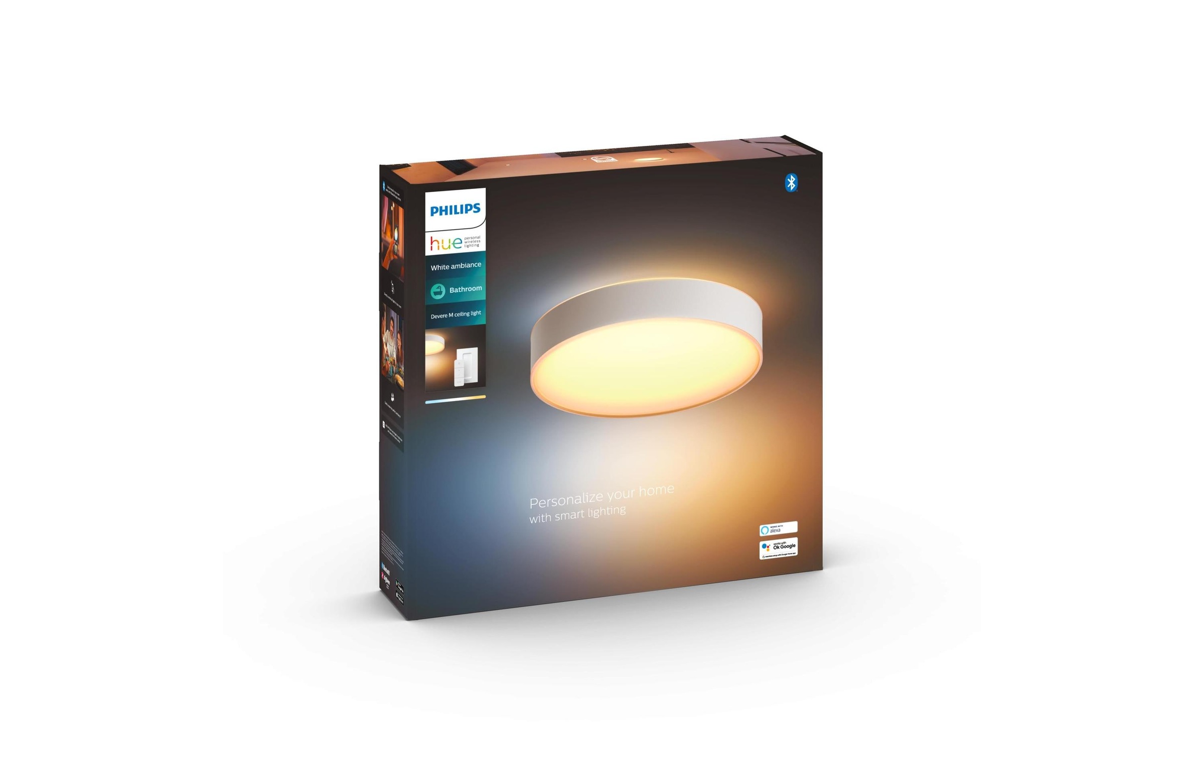 Philips Hue Deckenleuchte »Philips Hue Badezimmerleuchte White«, 1 flammig