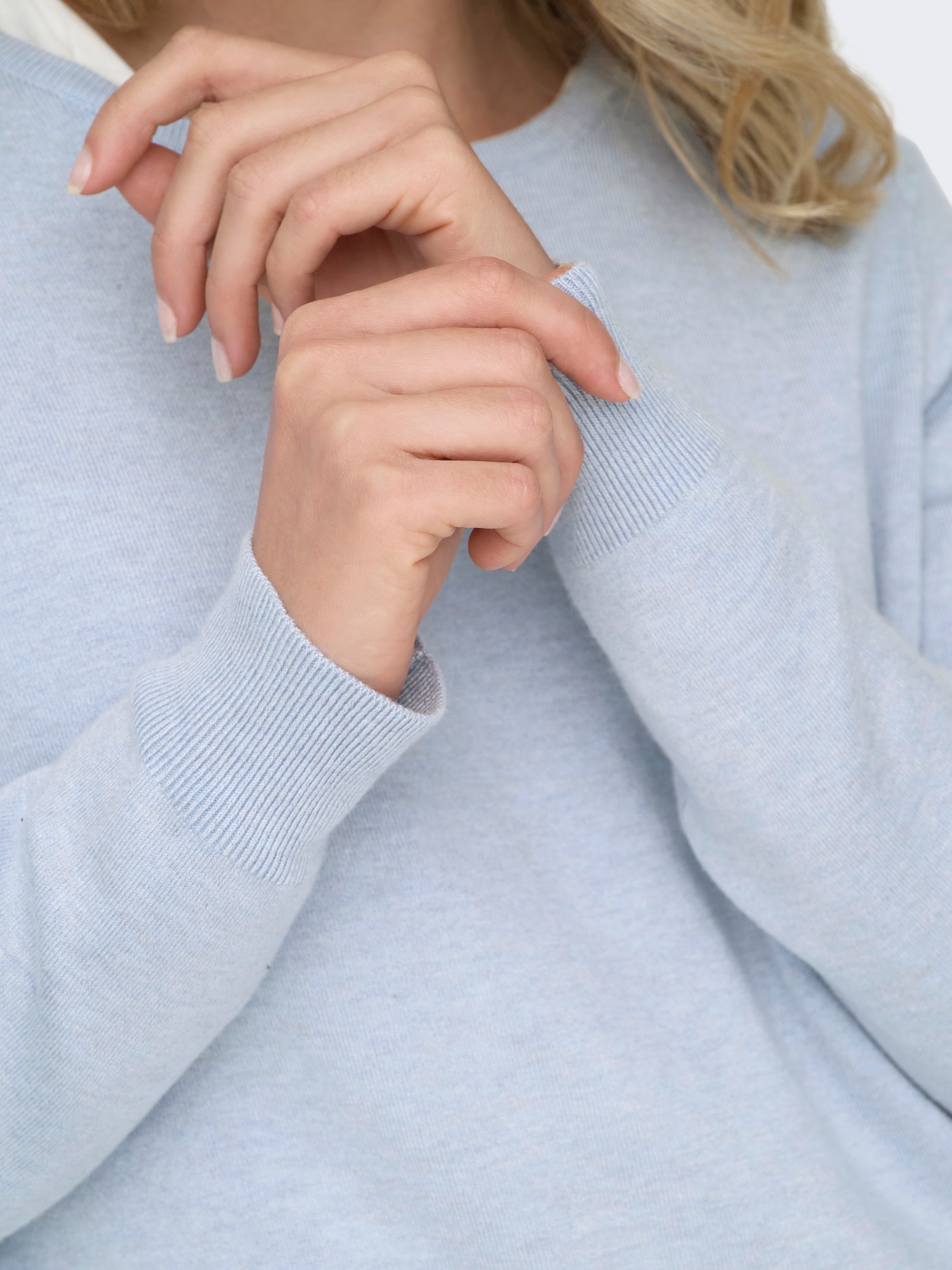 ONLY Strickpullover »ONLVENICE LIFE LS ONECK PULLOVER KNT NCA«