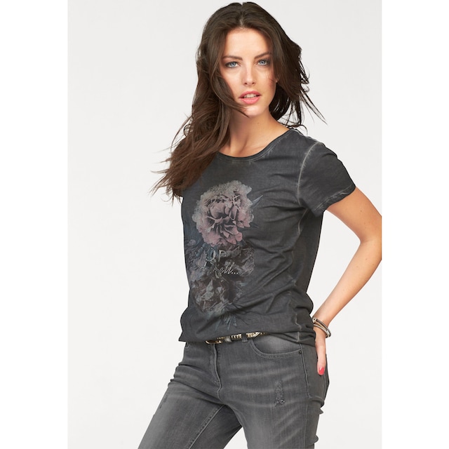 Aniston CASUAL T-Shirt, mit Oil dyed-Waschung online shoppen bei  Jelmoli-Versand Schweiz
