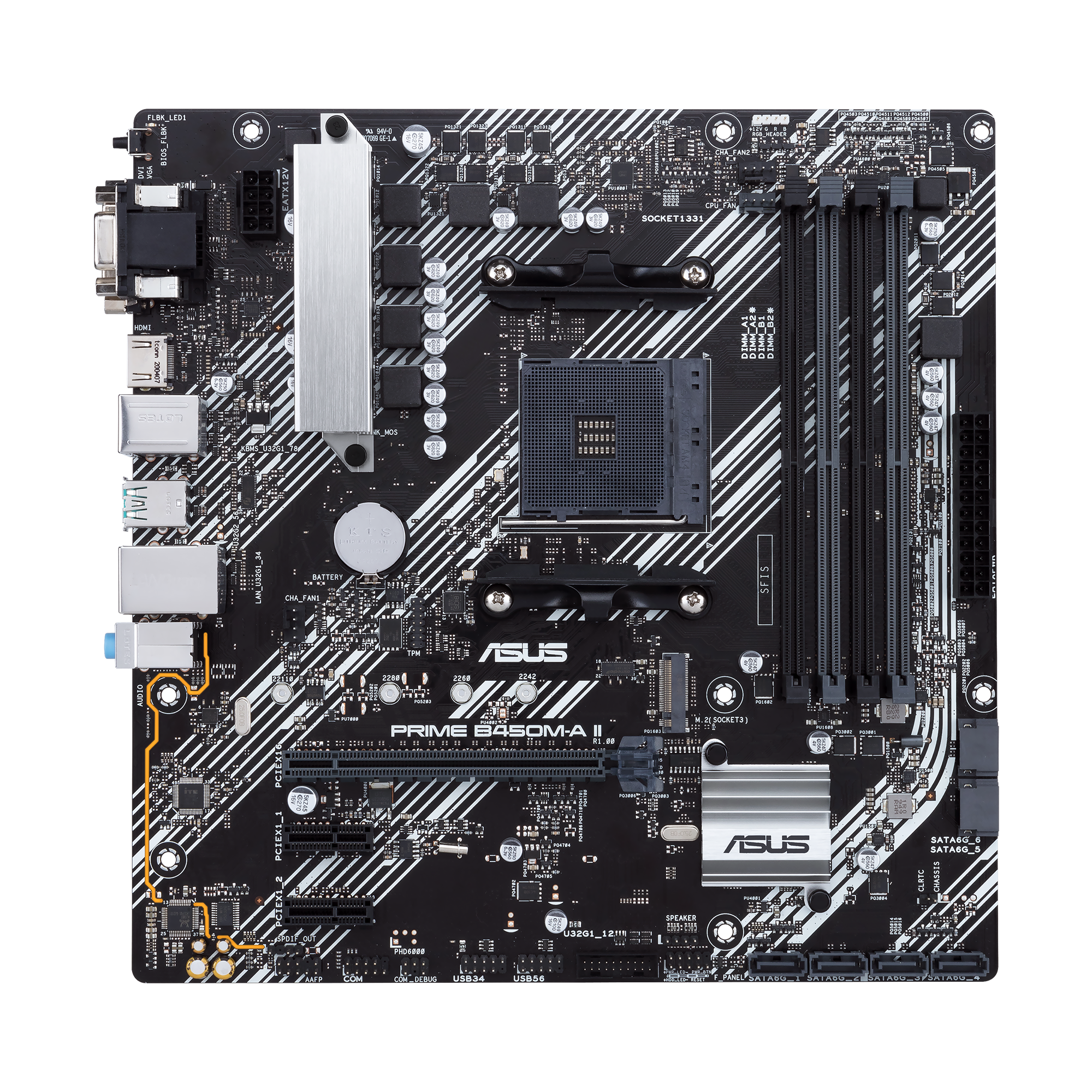 Asus Mainboard »PRIME B450M-A II«