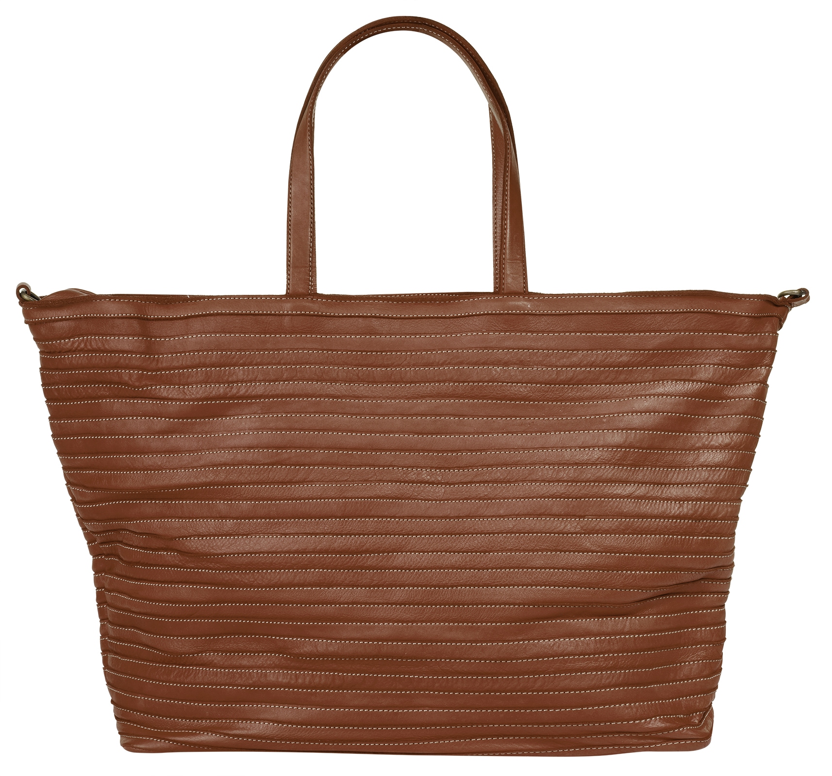 Samantha Look Shopper, echt Leder, Made in Italy
