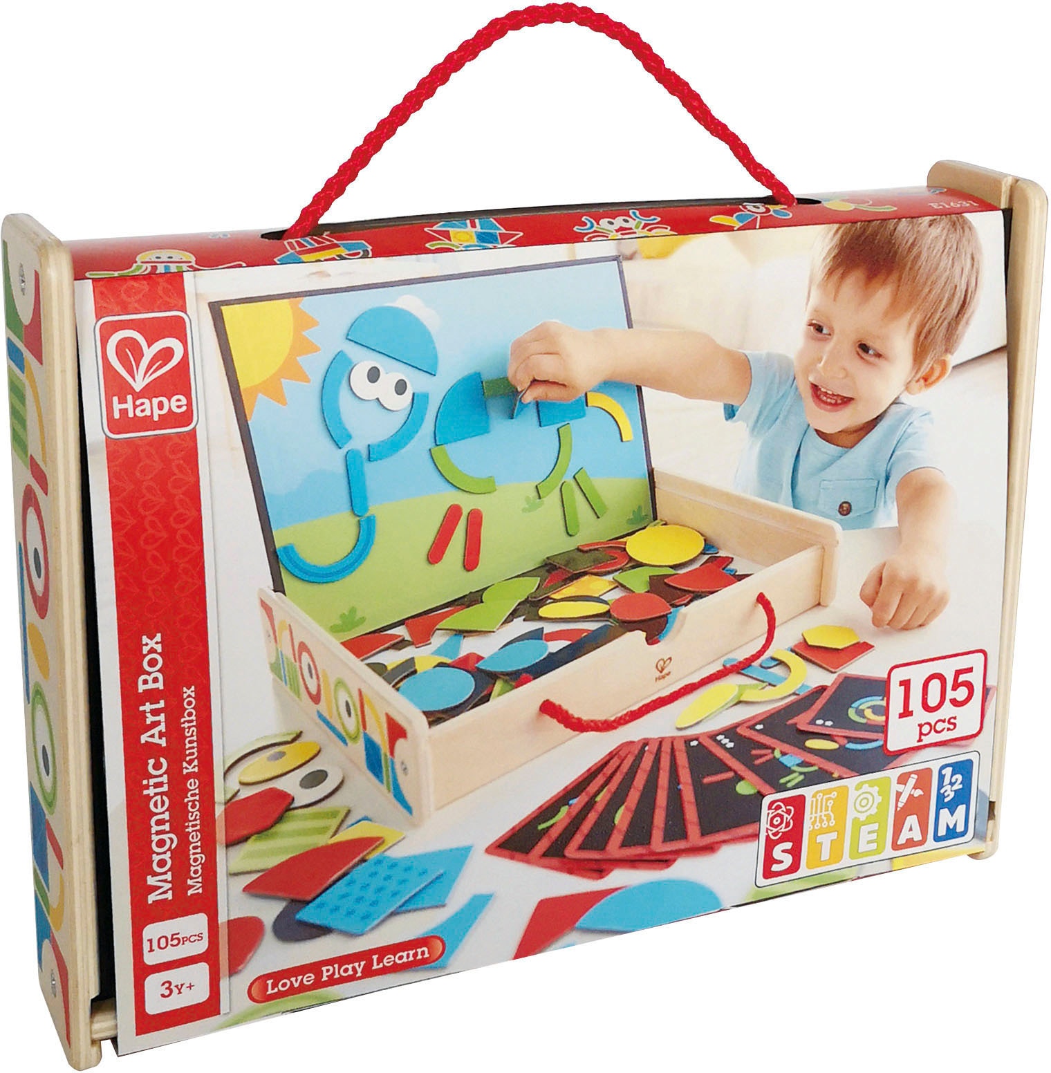 Hape Spiel »Magnetische Kunstbox«, FSC®- schützt Wald - weltweit