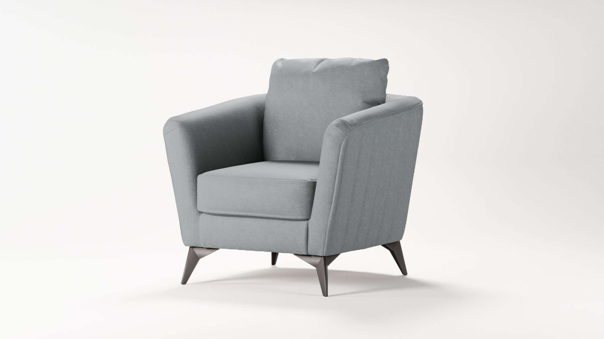 Places of Style Cocktailsessel »MATTHEW Sessel, Masse B/T/H: 83/85/88 cm«, modern, mit Rückenkissen
