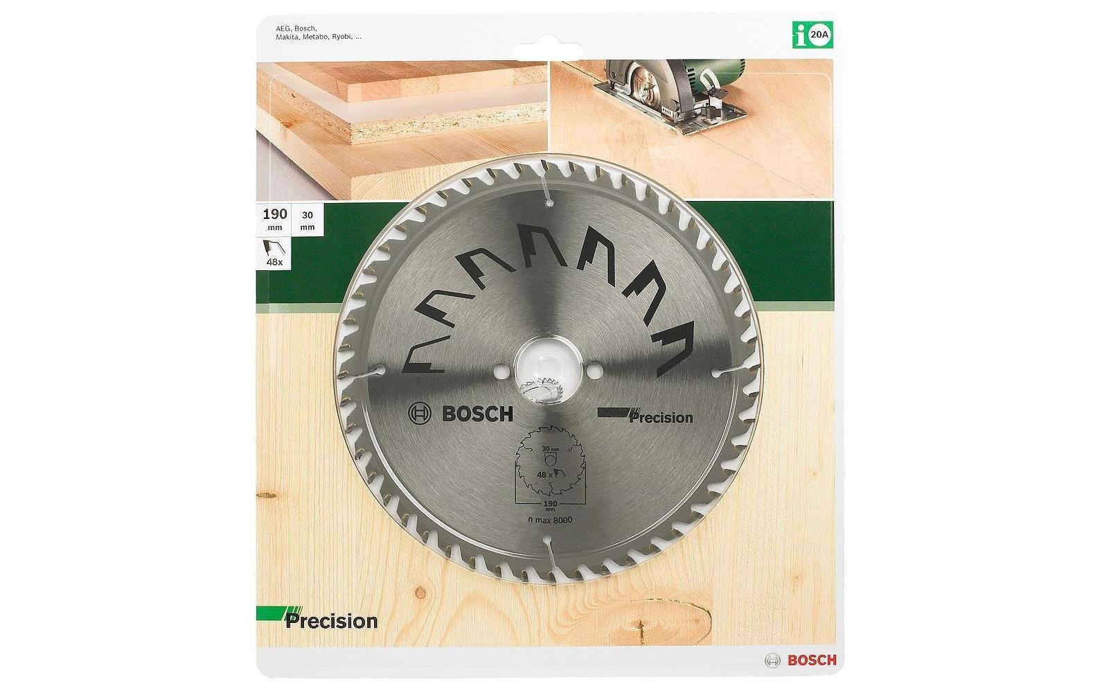 BOSCH Kreissägeblatt »Precision 190«