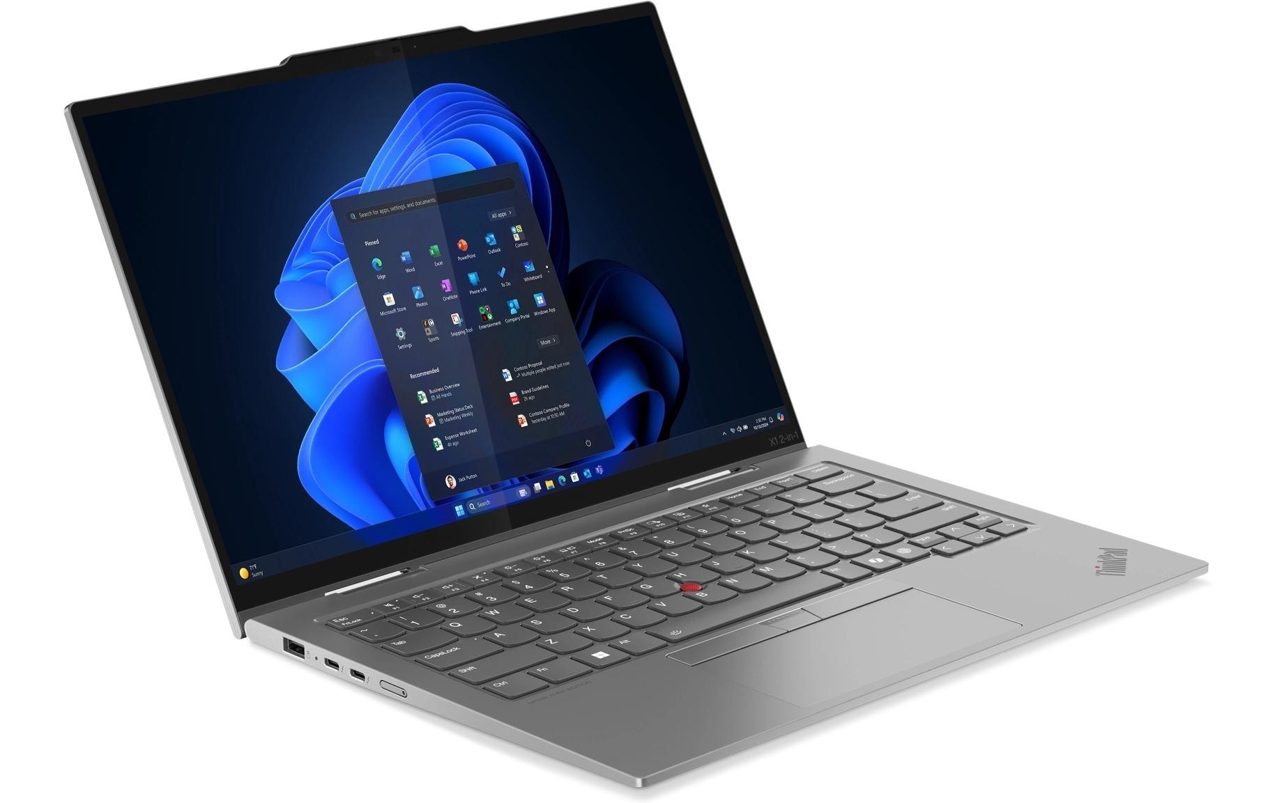 Lenovo Notebook »ThinkPad X1 2-in-1 Gen. 10 Copilot+ PC«, 35,56 cm, / 14 Zoll, Intel, Core Ultra 7, eingebauter Lautsprecher, eingebautes Mikrofon, Touchscreen