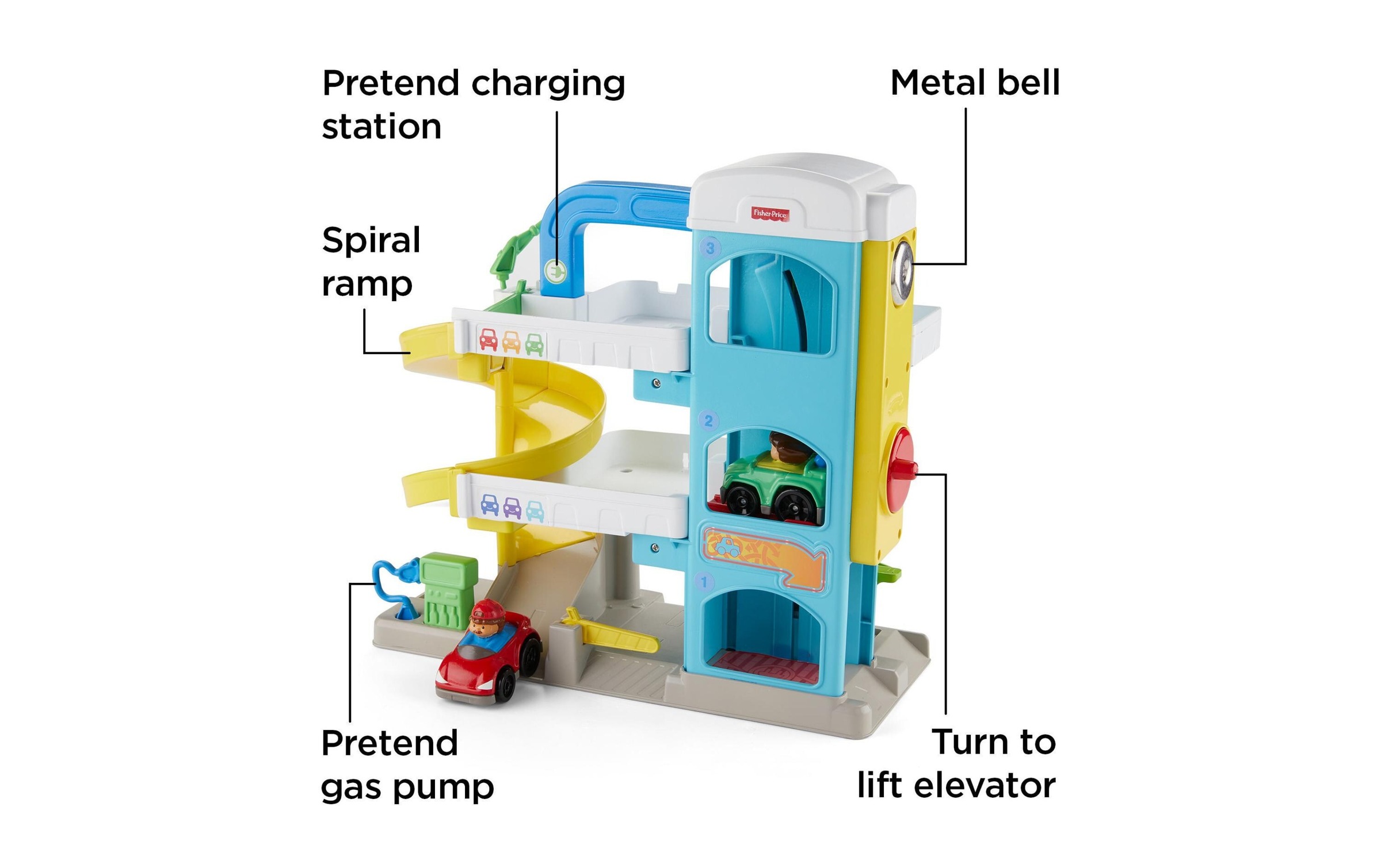 Fisher-Price® Spielwelt »Little People Parkhaus«
