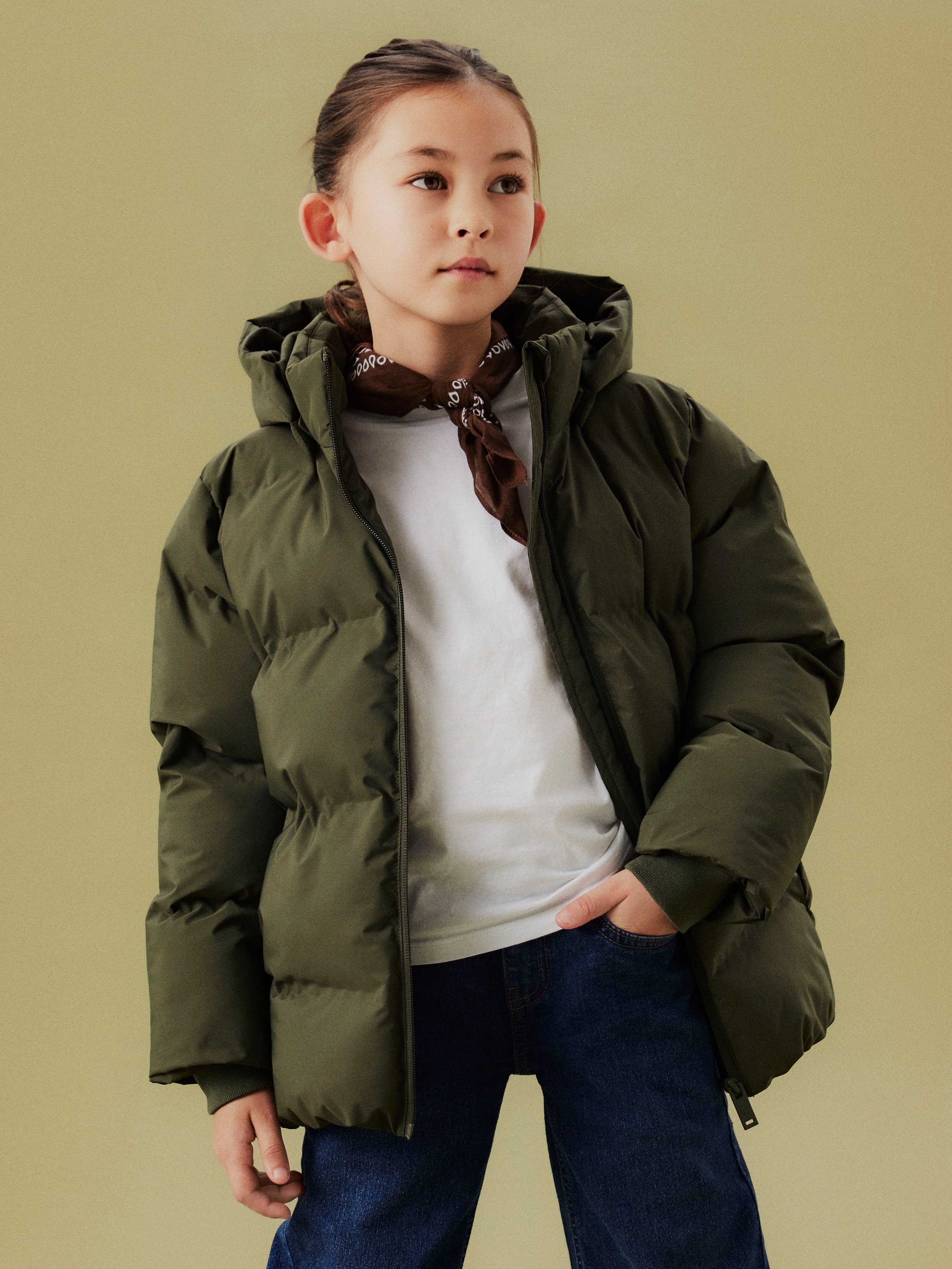 Name It Steppjacke »NKFMUSK PUFFER JACKET TB« mit Kapuze