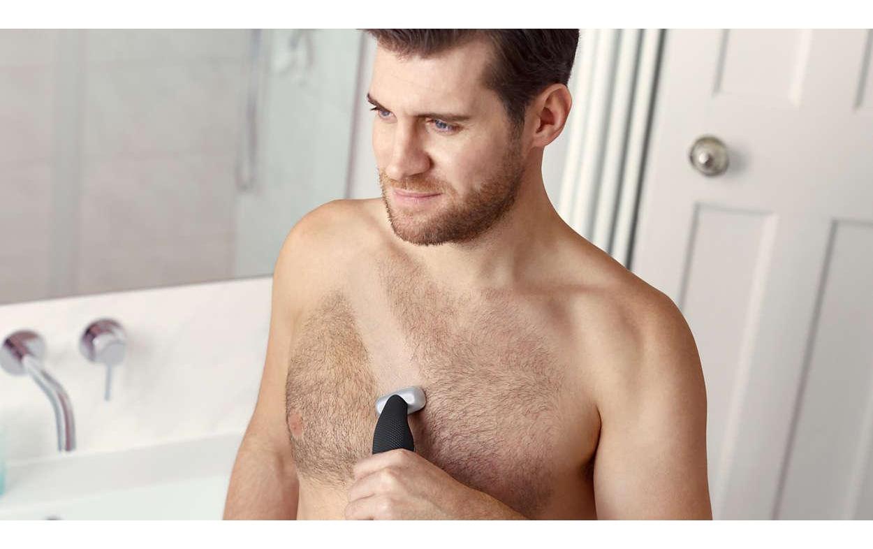 Philips Elektrokörperrasierer »Philips Körperrasierer Serie 5000 BG5020/15«, 3 St. Aufsätze