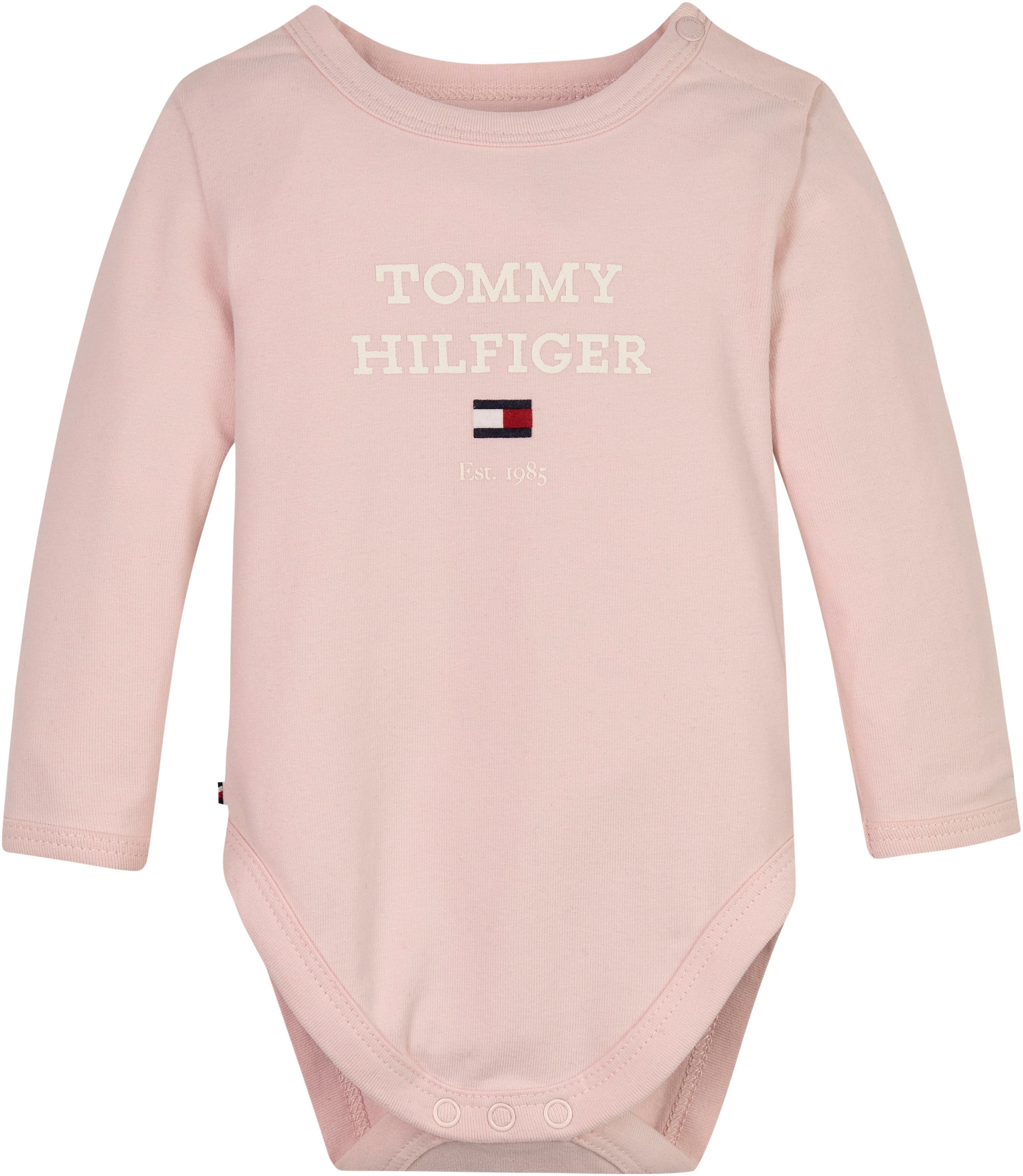 Tommy Hilfiger Overall »BABY TH LOGO BODY L/S«, mit Logoschriftzug