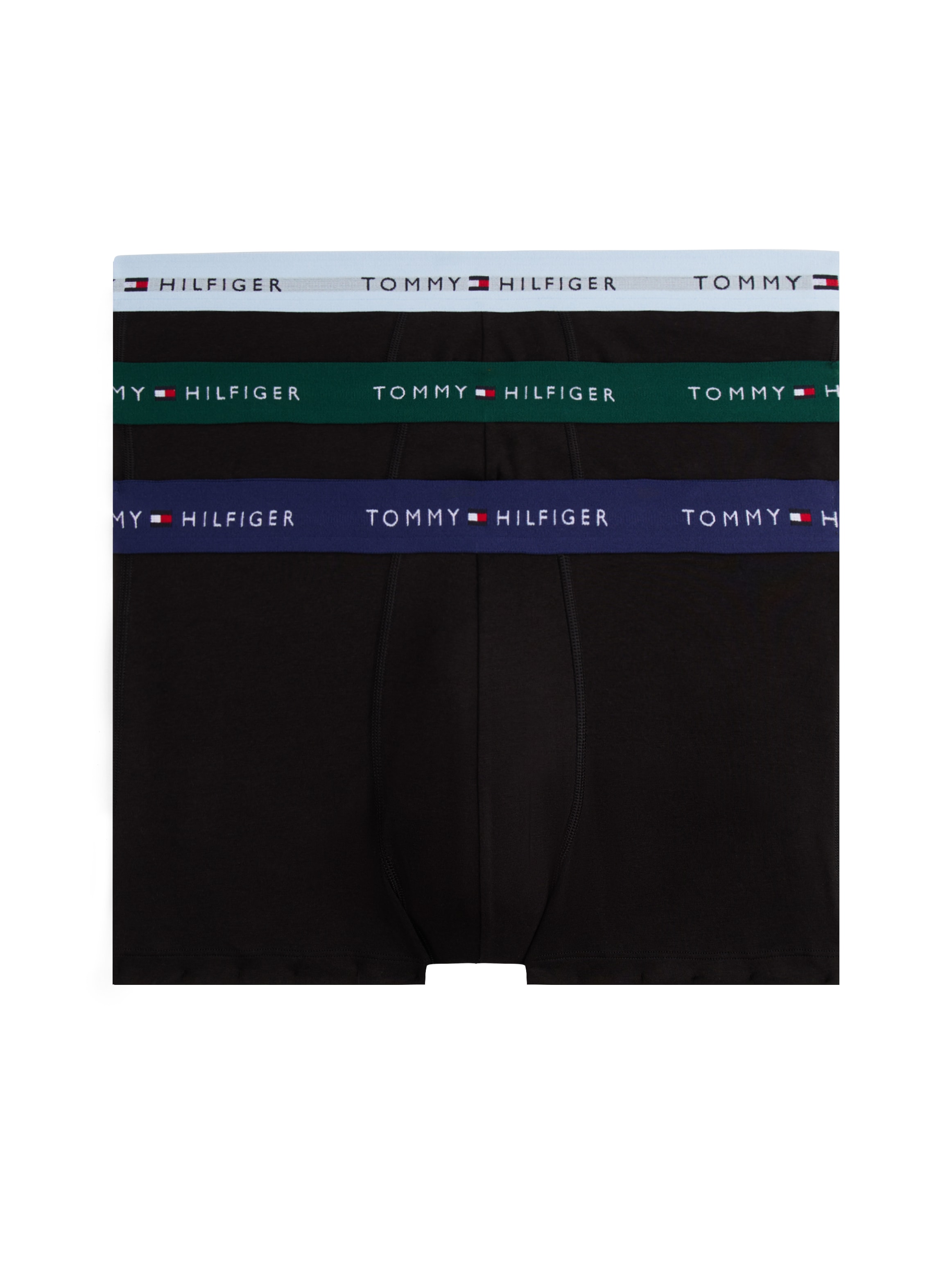 Tommy Hilfiger Underwear Trunk »3P WB TRUNK« Packung, 3er-Pack, 3 Stk. mit Logo-Elastikbund
