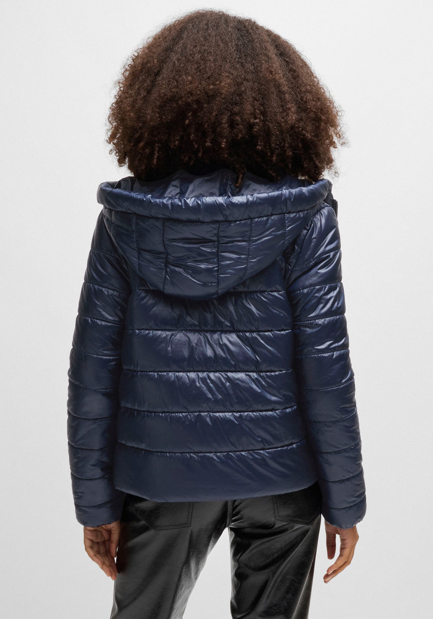 BOSS ORANGE Outdoorjacke »Palatori Premium Damenmode«, mit Kapuze, mit Kapuze