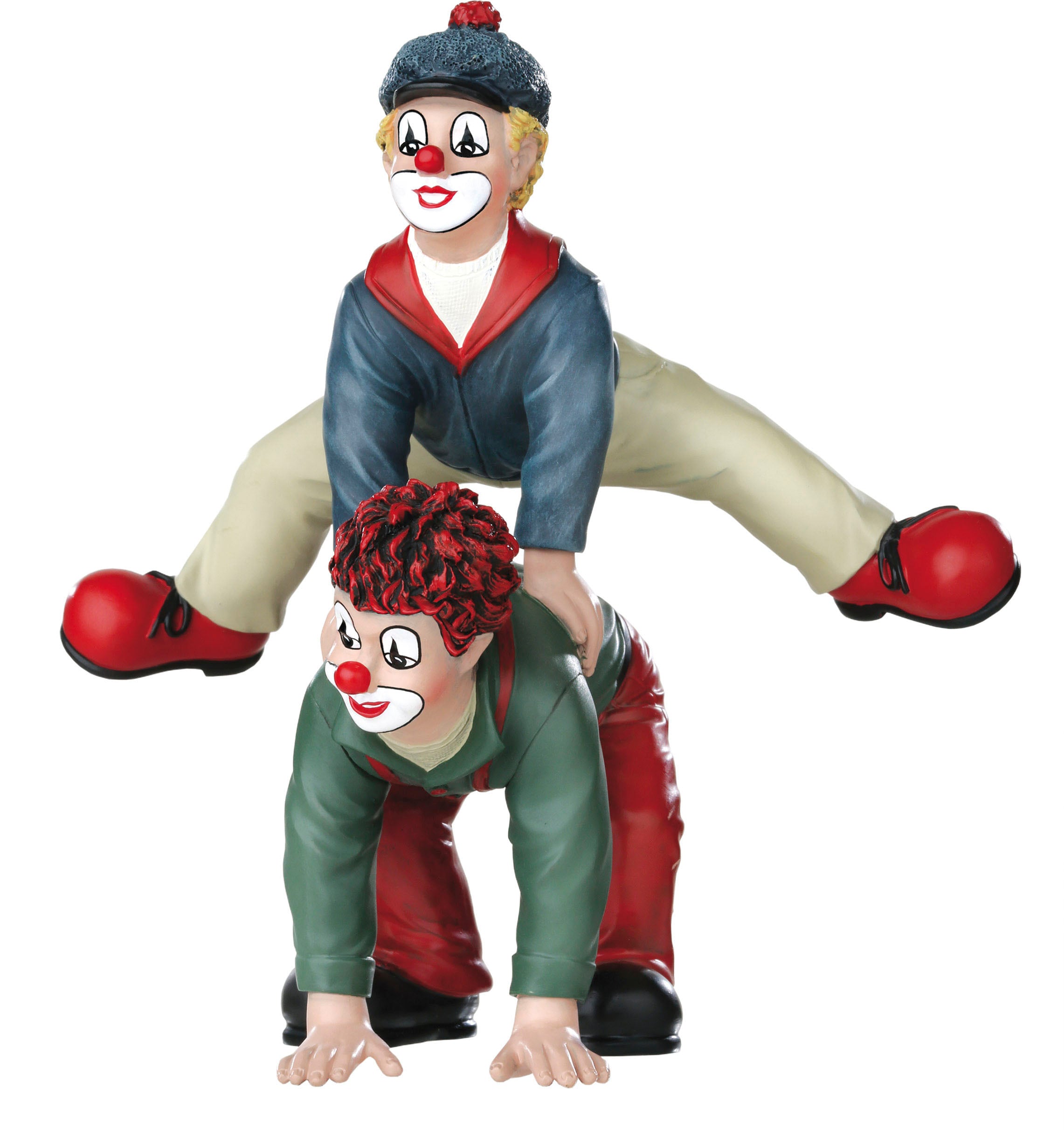Gildeclowns Sammelfigur »Clown Dekofigur, Jelmoli-Versand handbemalt, Bocksprung«, online | Der Wohnzimmer kaufen