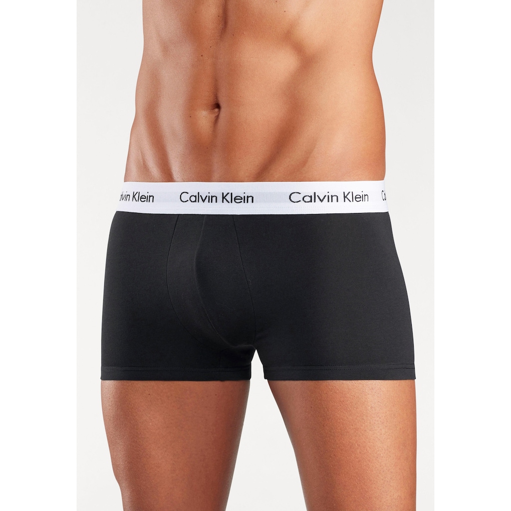 Calvin Klein Underwear Hipster, (3 St.), mit weissem Webbund