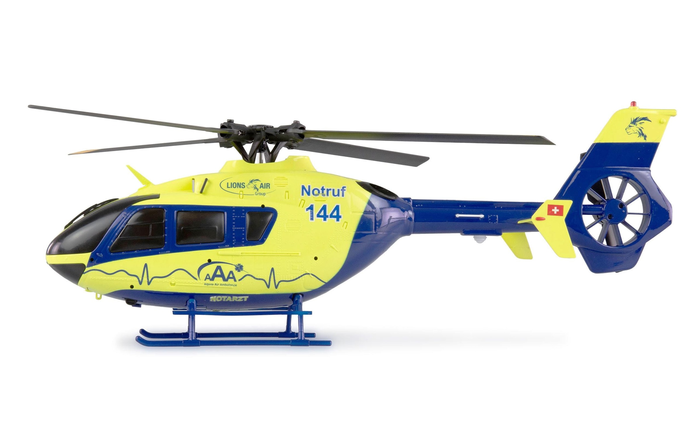 Amewi RC-Helikopter »AFX-135 PRO Alpine Air Ambulance Brushless CP RTF«