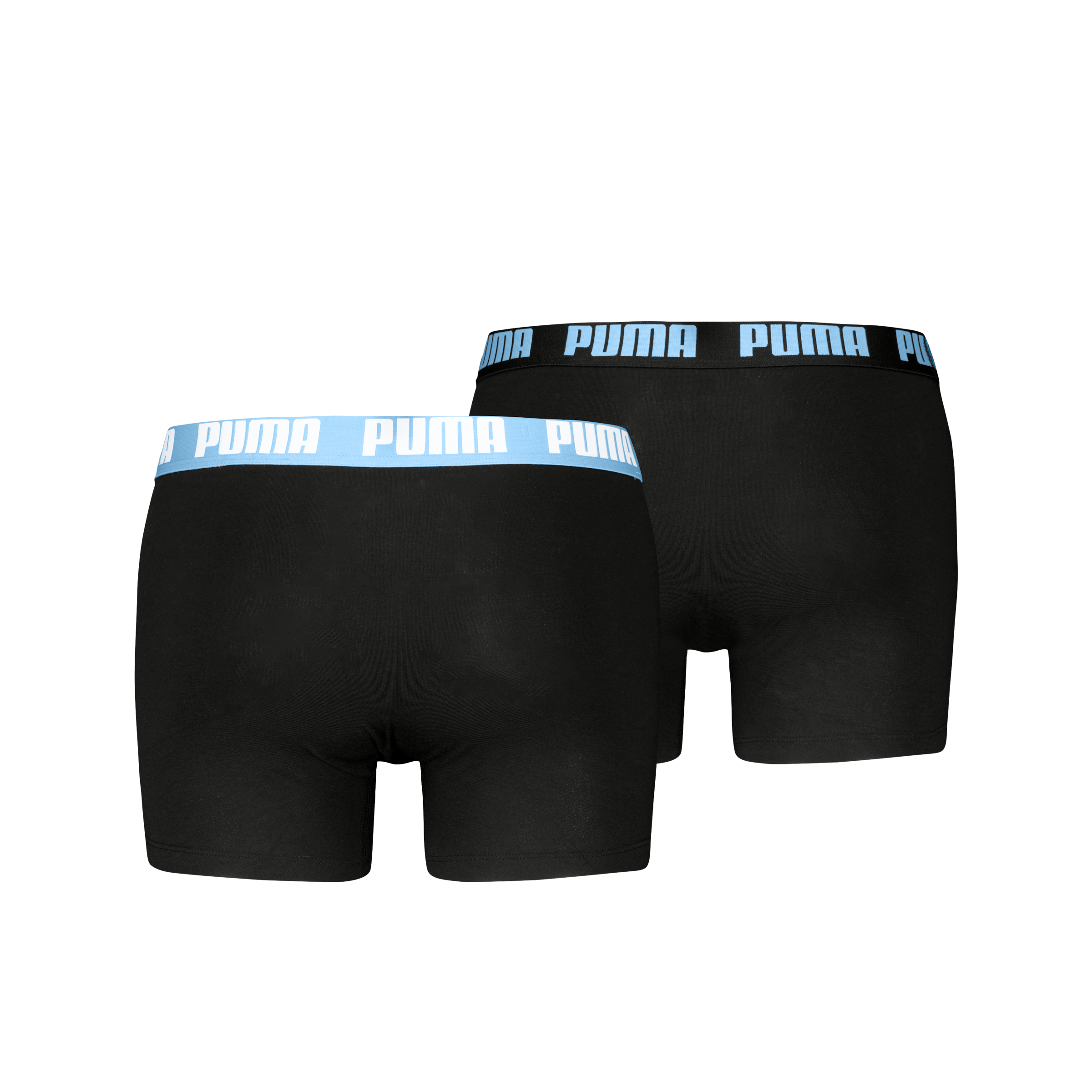 PUMA Boxershorts »PUMA MEN EVERYDAY BASIC BOXERS 2P«, (2er Pack), mit Logobund