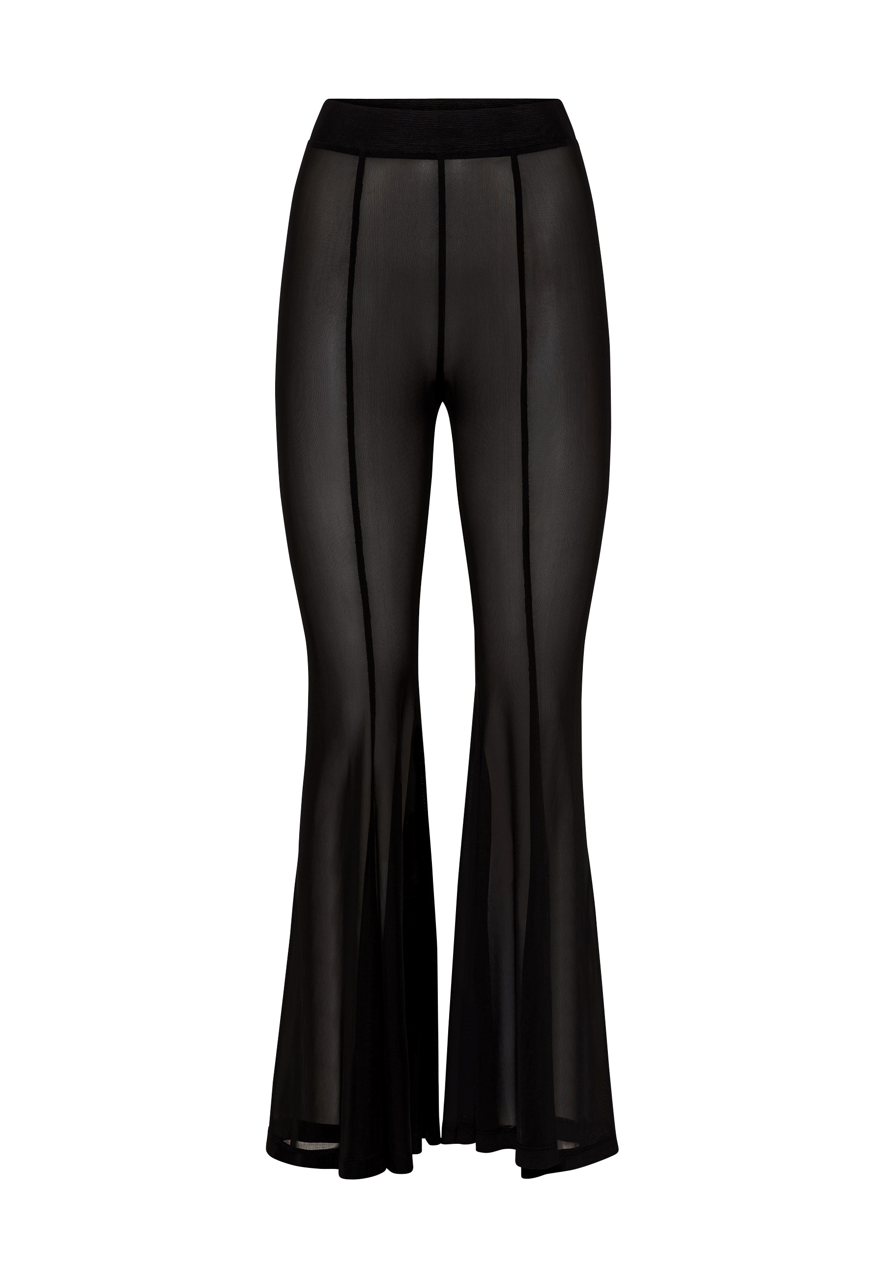 LSCN by LASCANA Stretch-Hose, aus transparenter Meshware