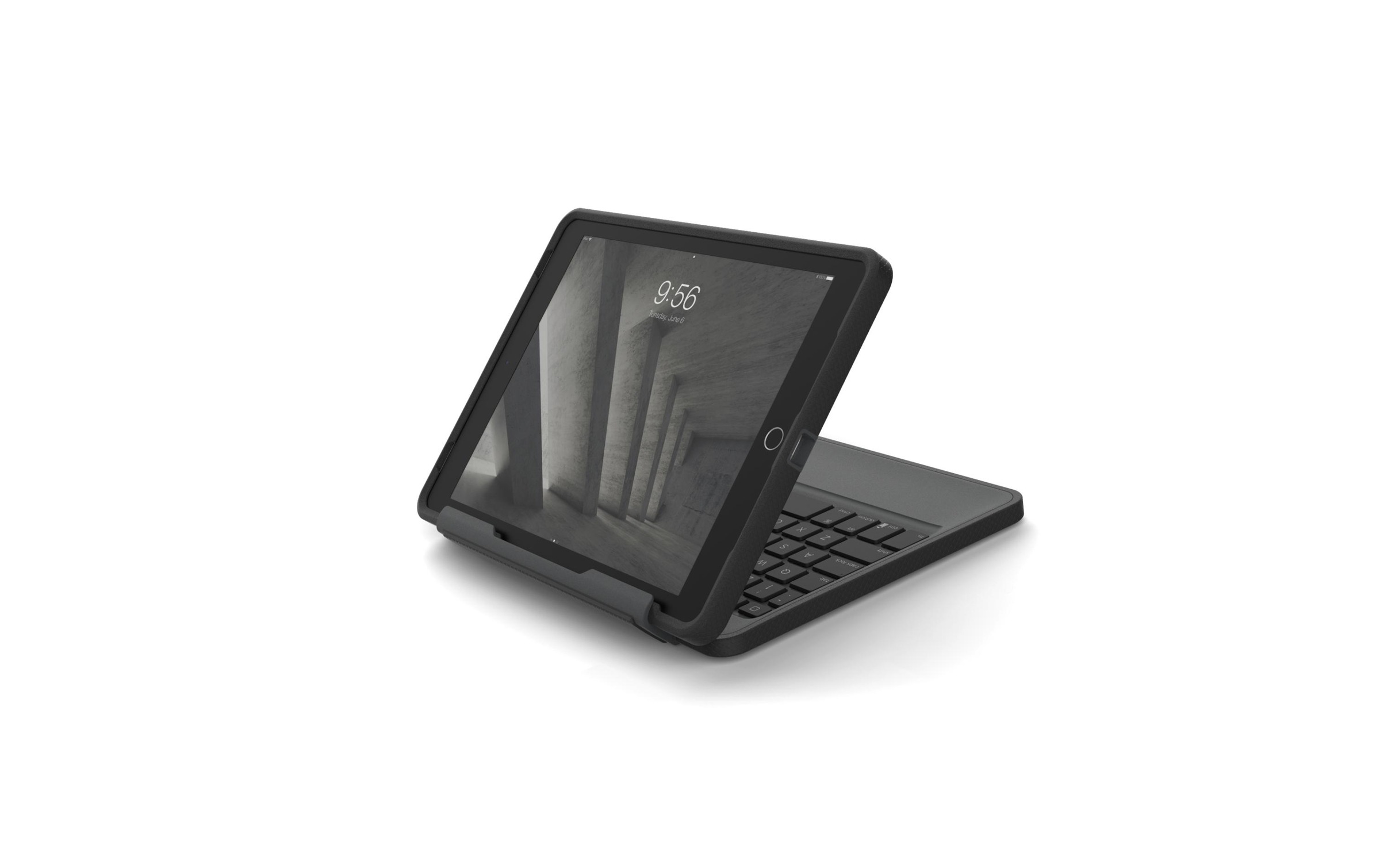 ZAGG iPad-Tastatur »Cover Rugged Book iPad 9,7"«