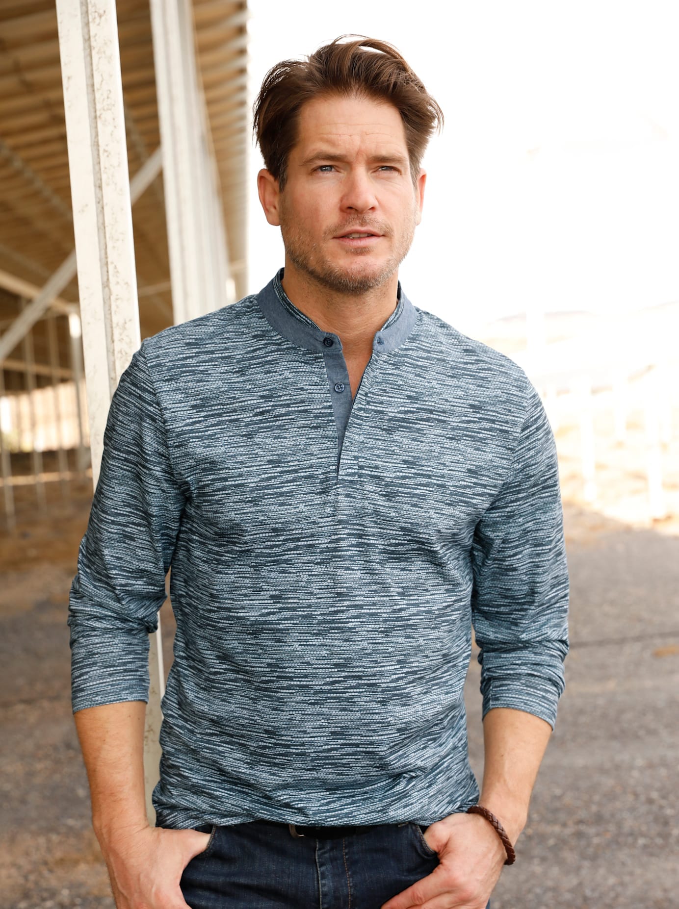 Marco Donati Langarmshirt »Langarm-Shirt« 1 Stk.