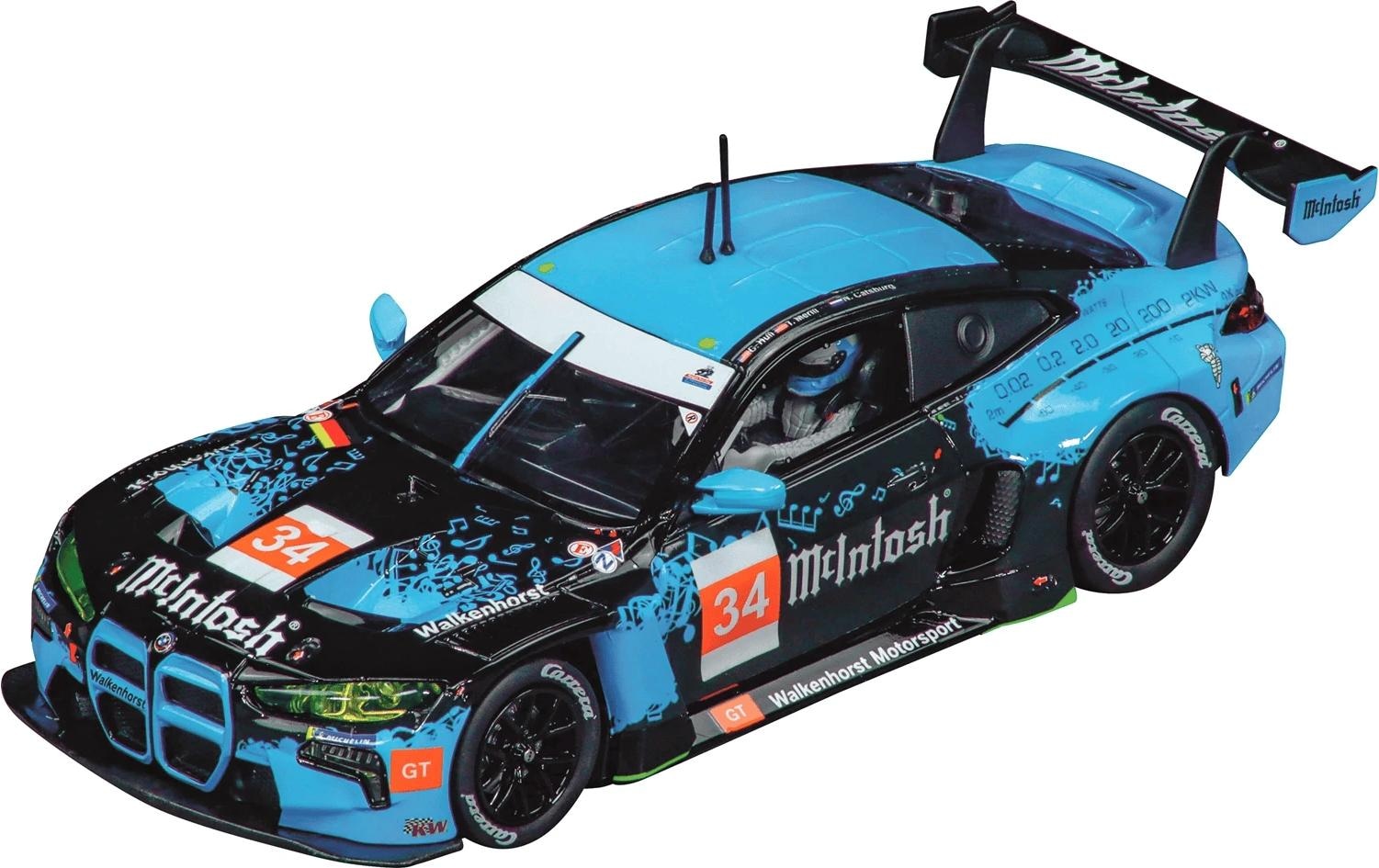 Carrera Rennbahn-Auto "Hybrid BMW M4 GT3 Walkenhorst No.34"
