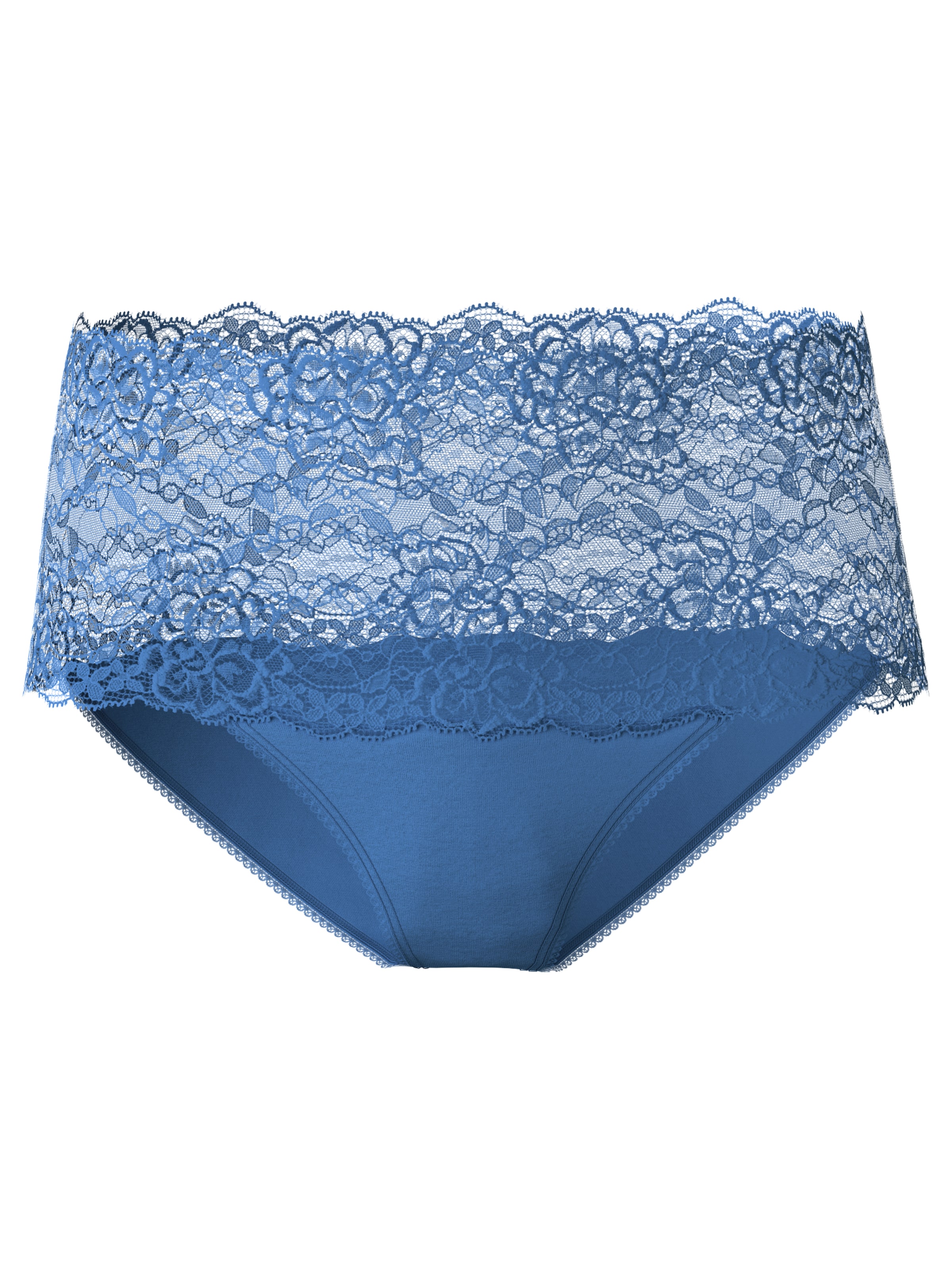 CALIDA High-Waist-Slip »Sensual Secrets«, breiter Spitzenbund, Viskose-Mix, Single Jersey, elastisch, weich