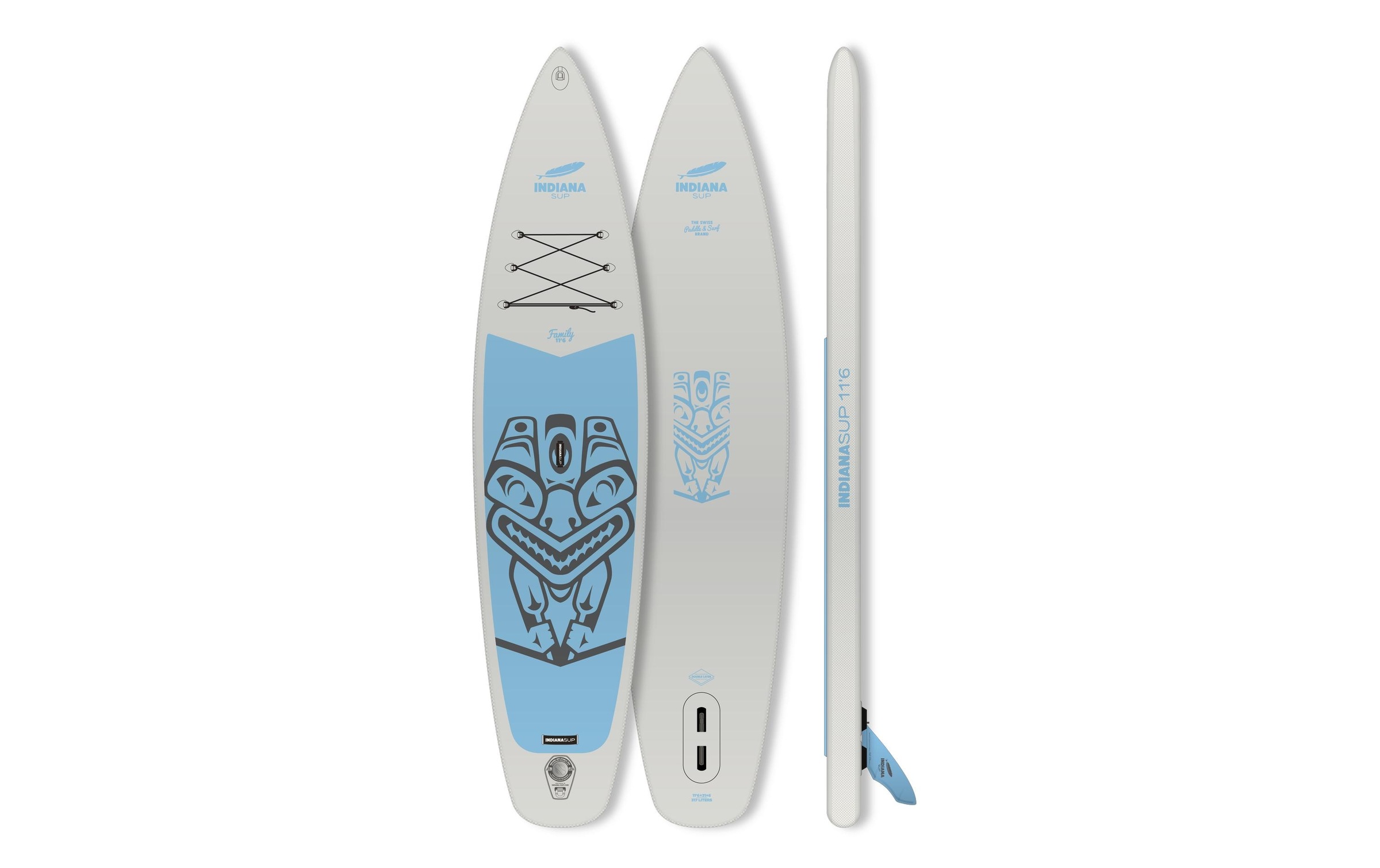 Indiana Paddle & Surf SUP-Board »116 Family P«