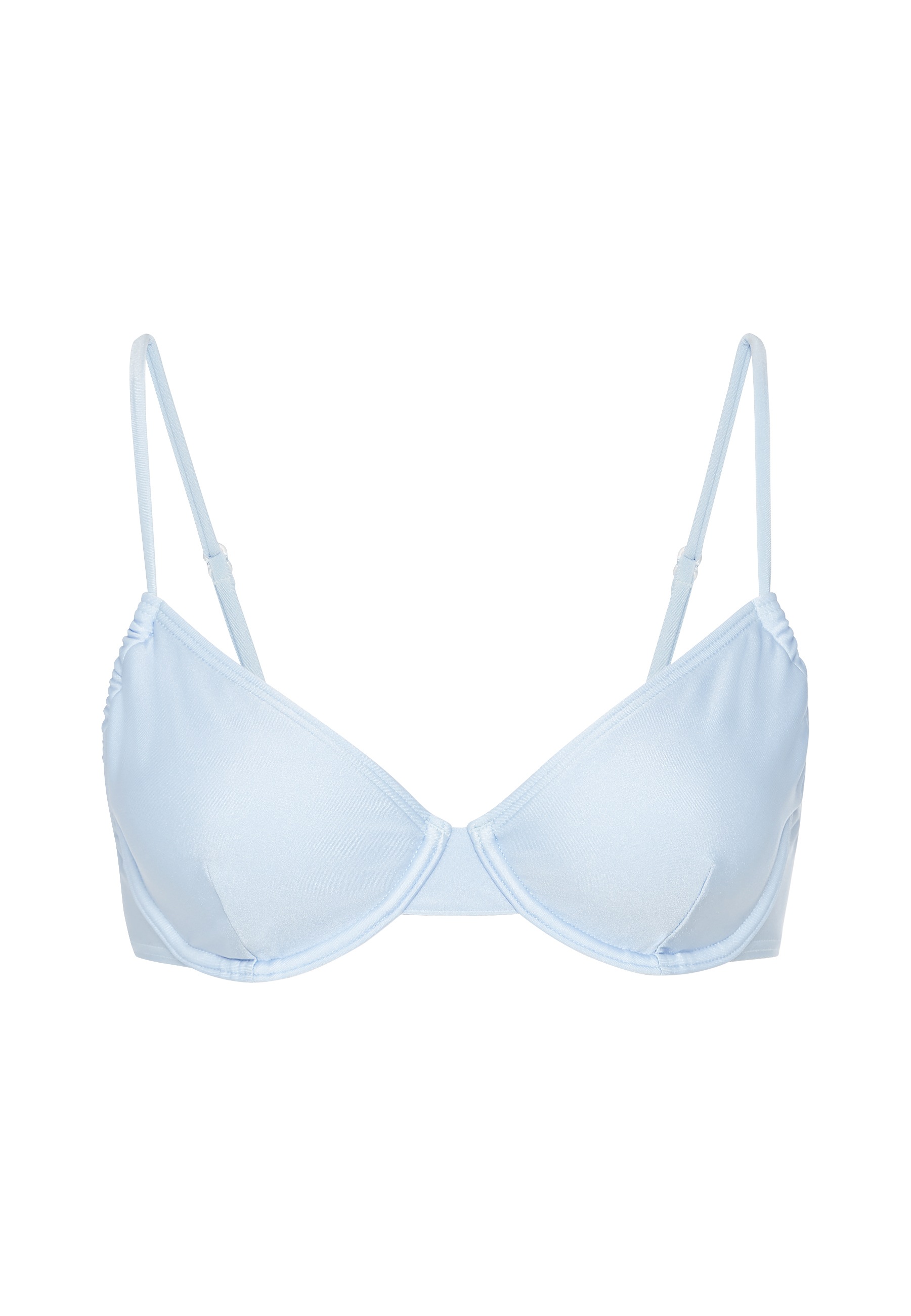 LSCN by LASCANA Bügel-Bikini-Top »Nele«, mit glänzender Beschichtung