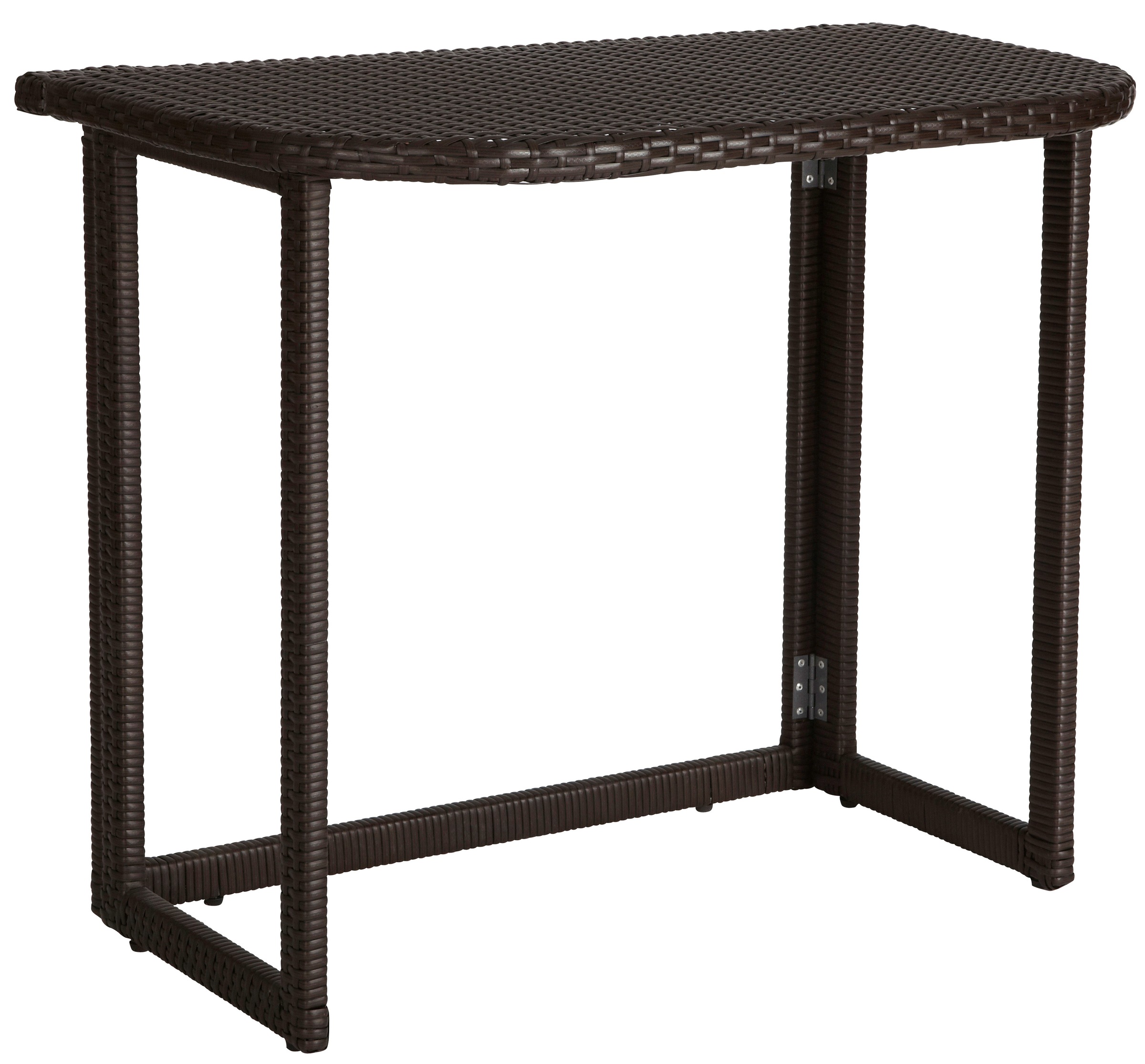 MERXX Gartentisch "Rattan" 50x90 cm