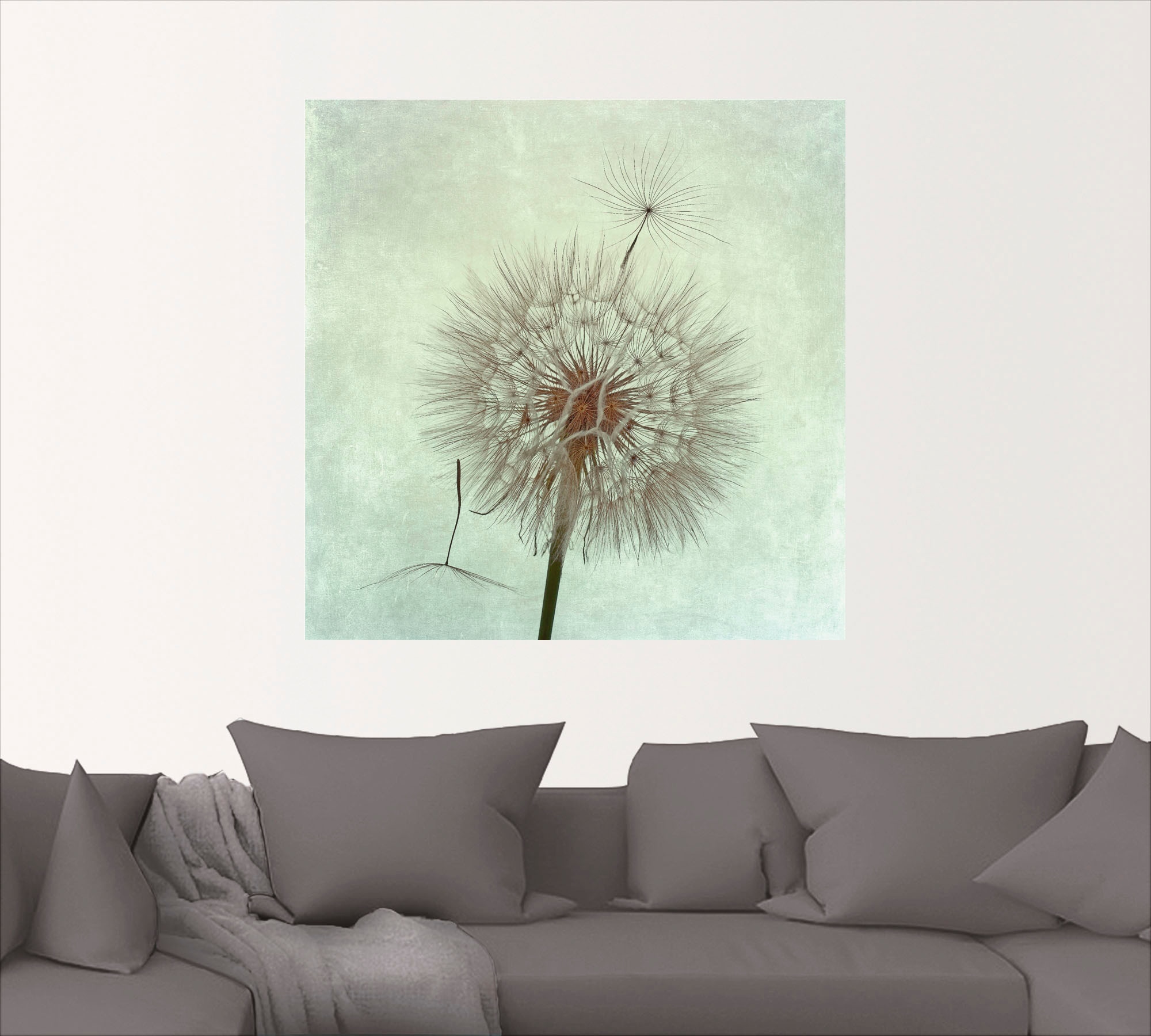 Artland Wandbild »Pusteblume II«, Blumen, (1 St.), als Leinwandbild,  Wandaufkleber oder Poster in versch. Grössen online kaufen | Jelmoli-Versand