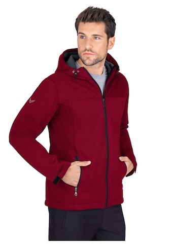 Softshelljacke »TRIGEMA Klassische Softshell–Kapuzenjacke«, (1 St.)