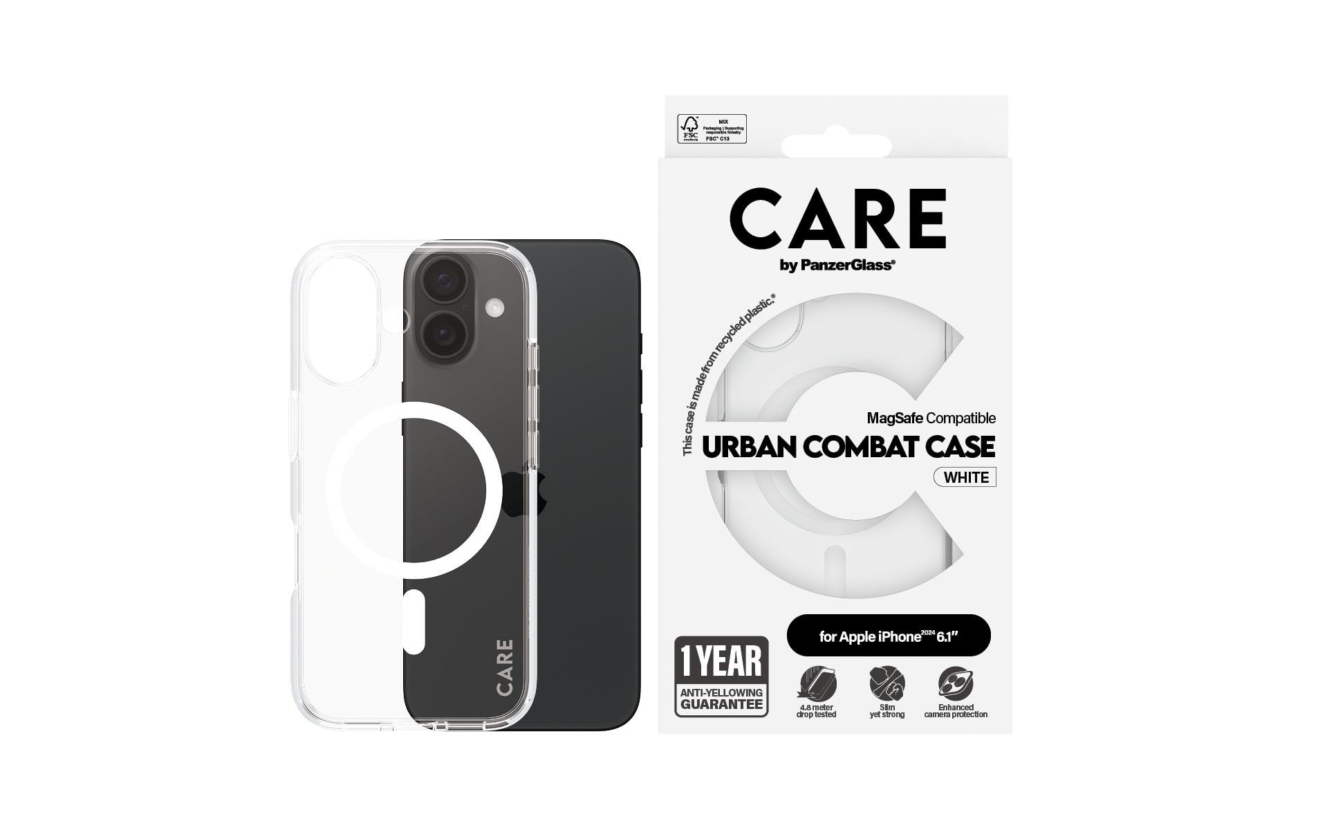 CARE by PanzerGlass Backcover »Flagship iPhone 16«, iPhone 16