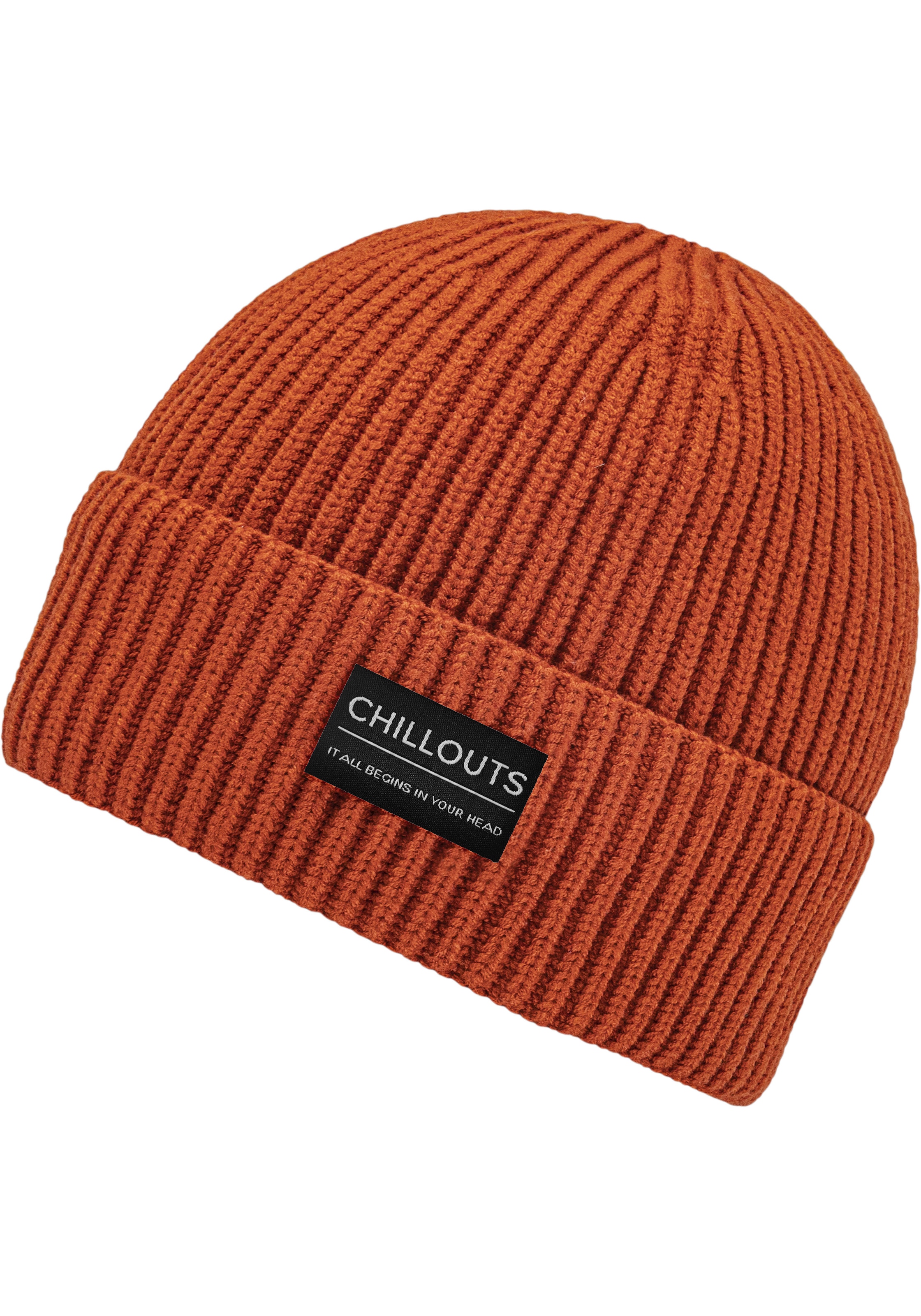In chillouts shoppen »Caleb online | Jelmoli-Versand Strickmütze Hat«, Rippenstrick-Optik
