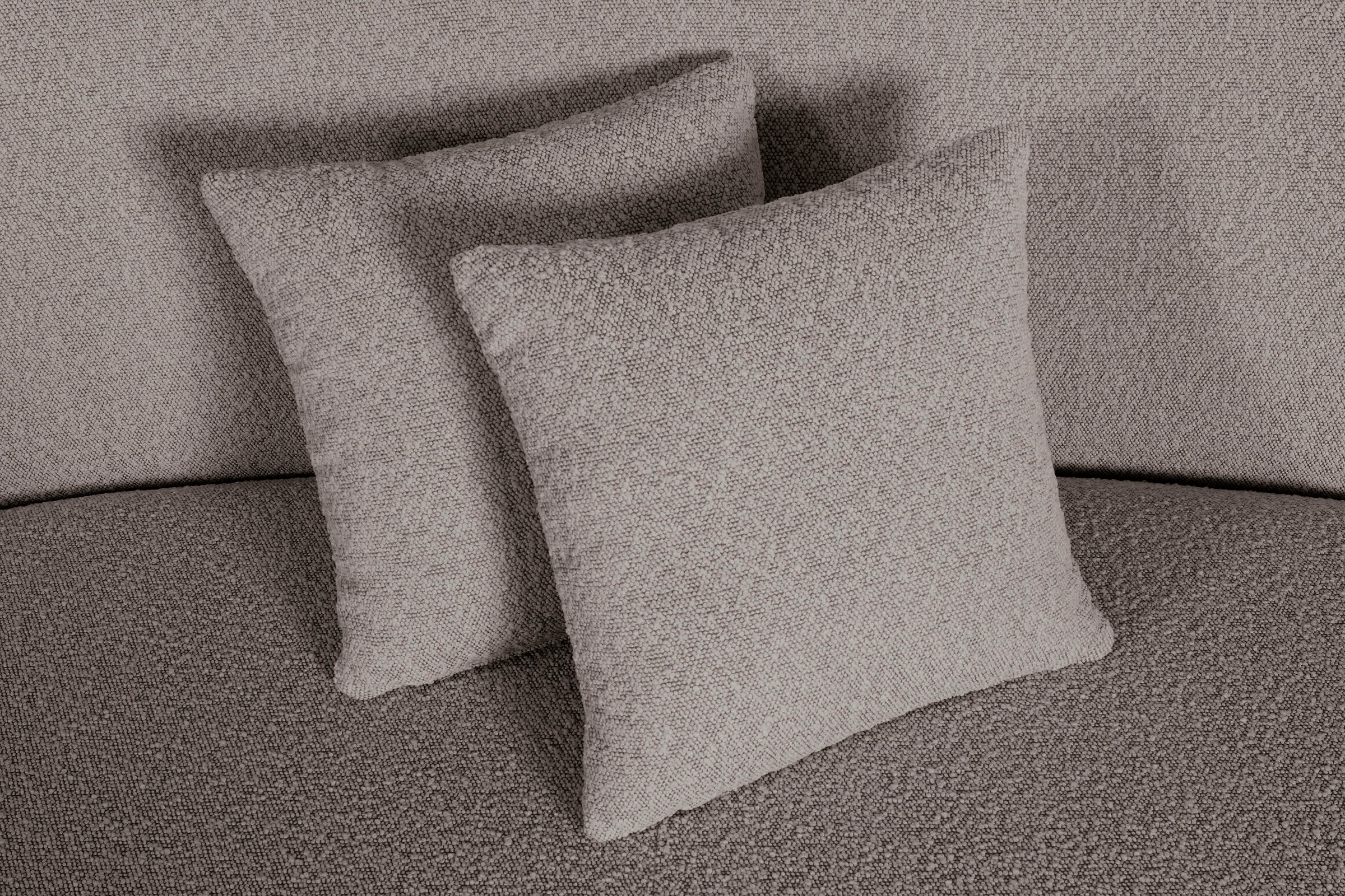 LeGer Home by Lena Gercke Ecksofa »Dilara L-Form«, gerundete Rückenlehne und Front, in 3 Bezugsqualitäten