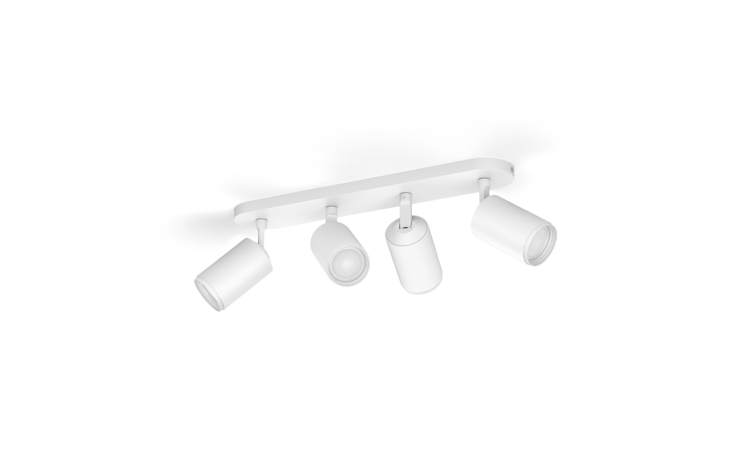 Philips Hue LED Deckenleuchte »Fugato 4er-Spot«, Leuchtmittel GU10 | LED wechselbar